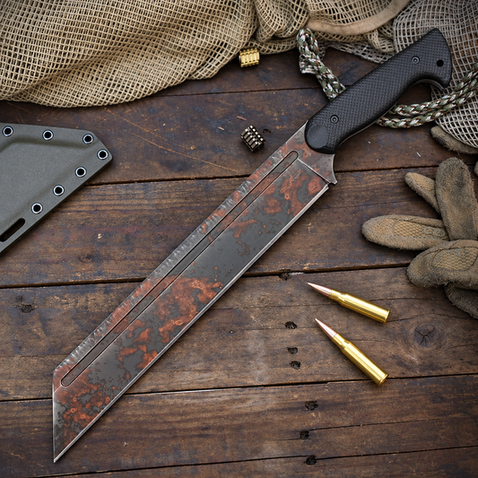 Work Tuff Gear Sea-X / SKS51, Copper Washed Rugged, Black Gator Grip