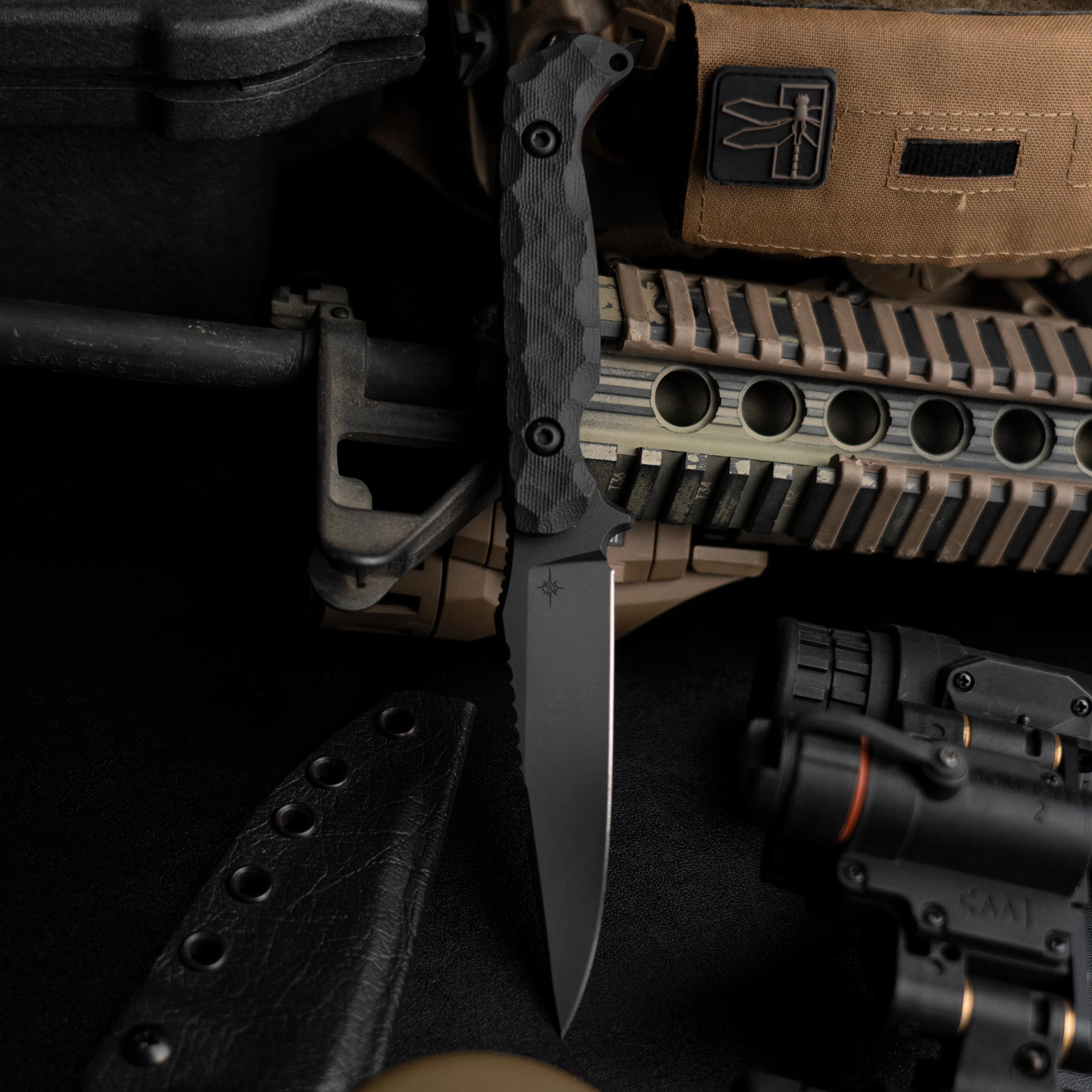Toor Knives Darter Shadow Black 6