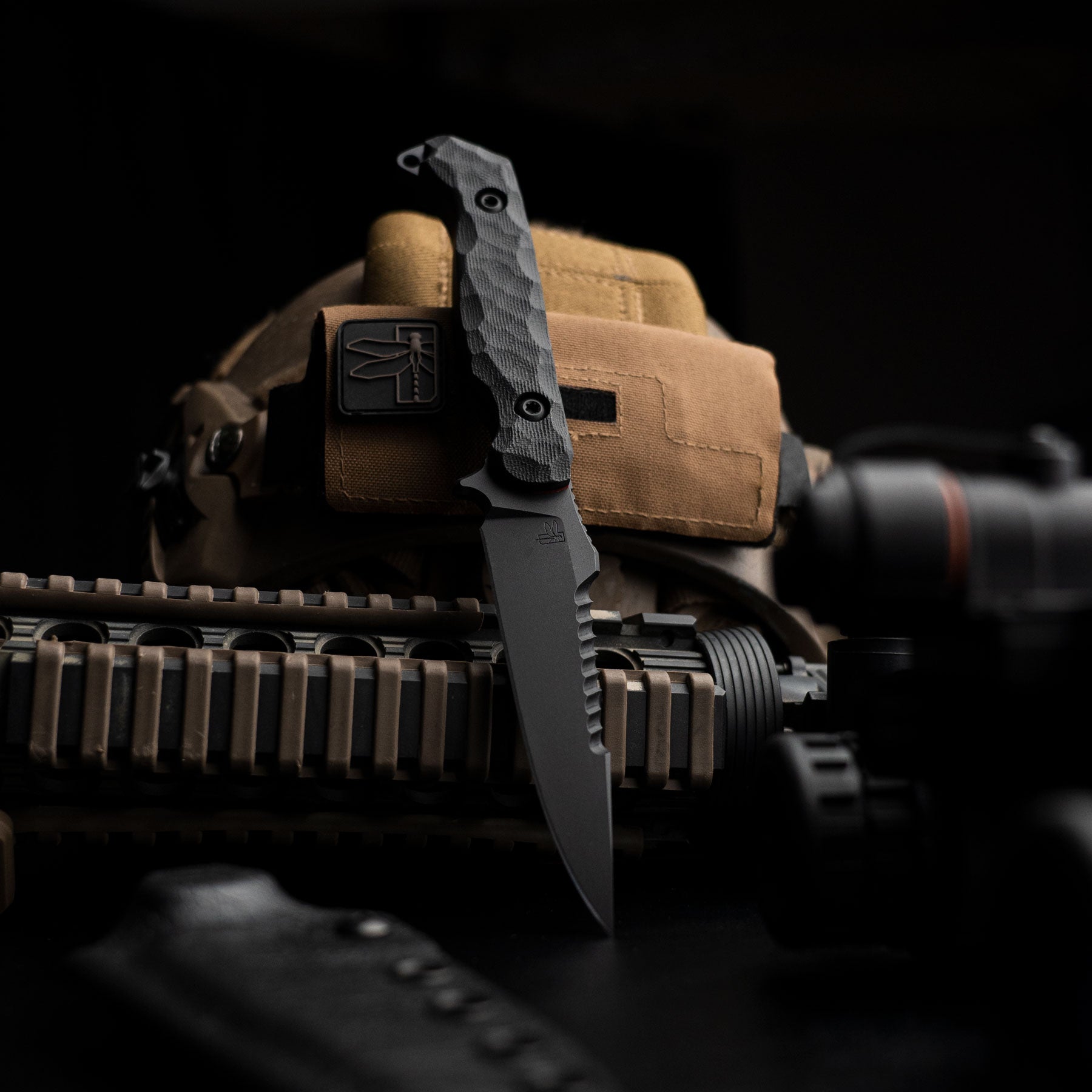 Toor Knives Darter Shadow Black 9