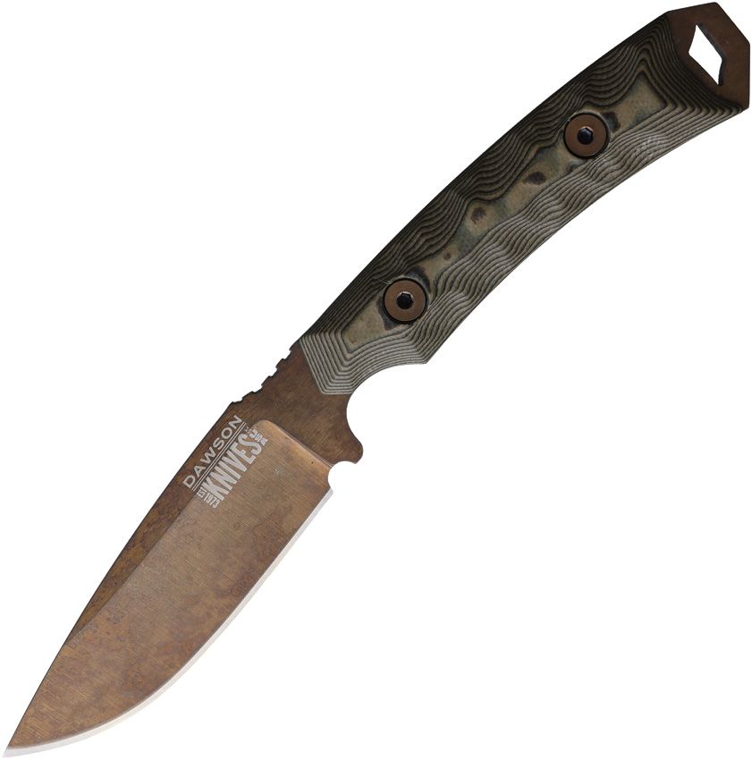 Dawson Knives Contractor Ultrex Camo G-10 Magnacut 2