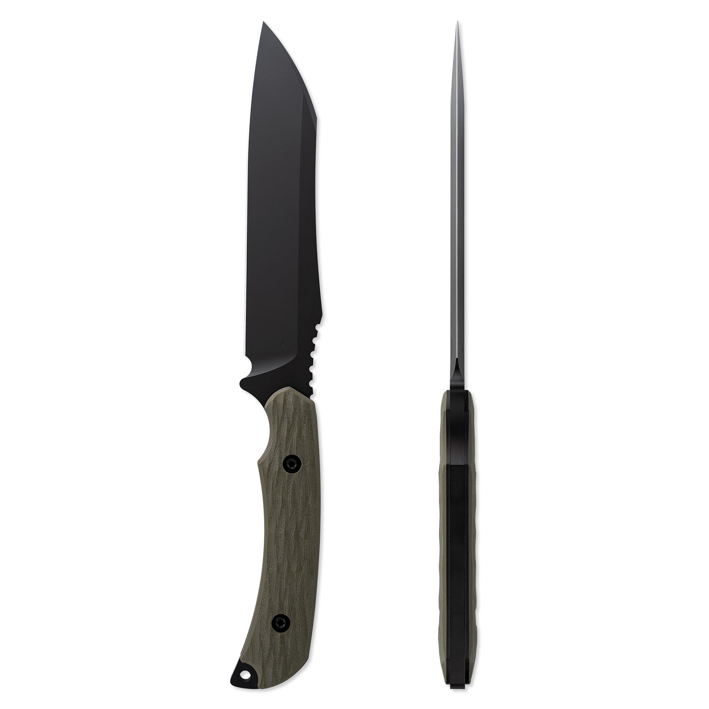 Toor Knives Skallywag Tactical Fathom Gan Green 2