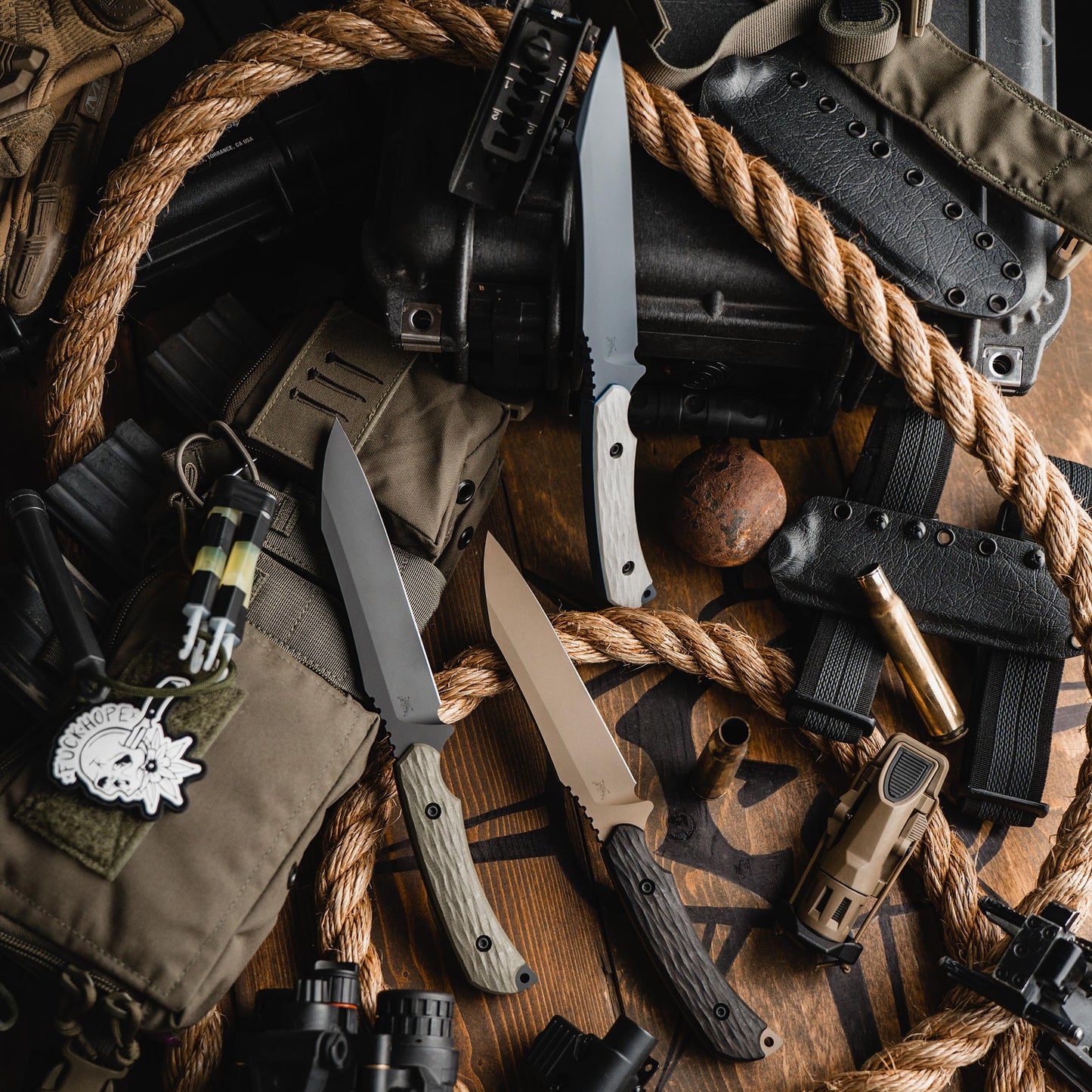 Toor Knives Skallywag Tactical Fathom Tresher Grey 5
