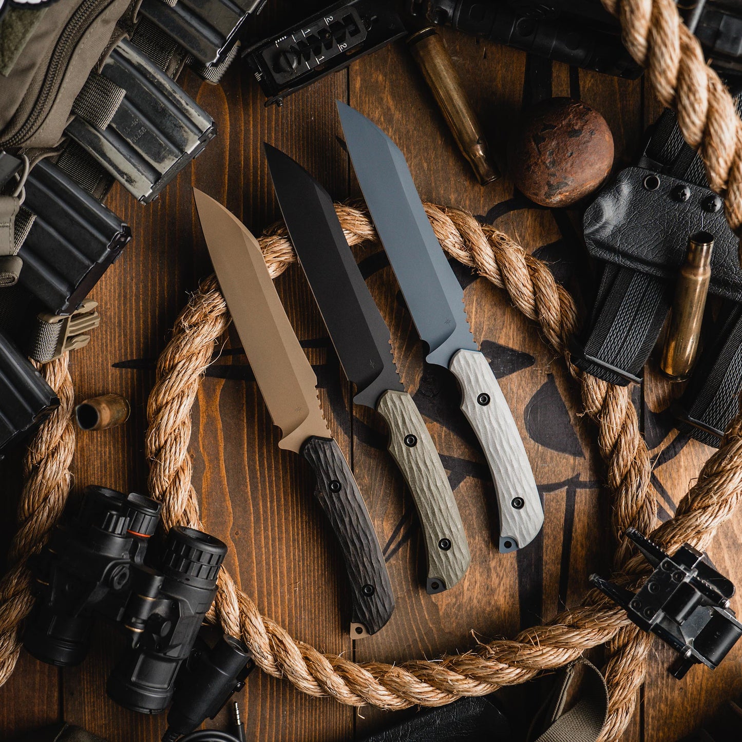 Toor Knives Skallywag Tactical Fathom Gan Green 6