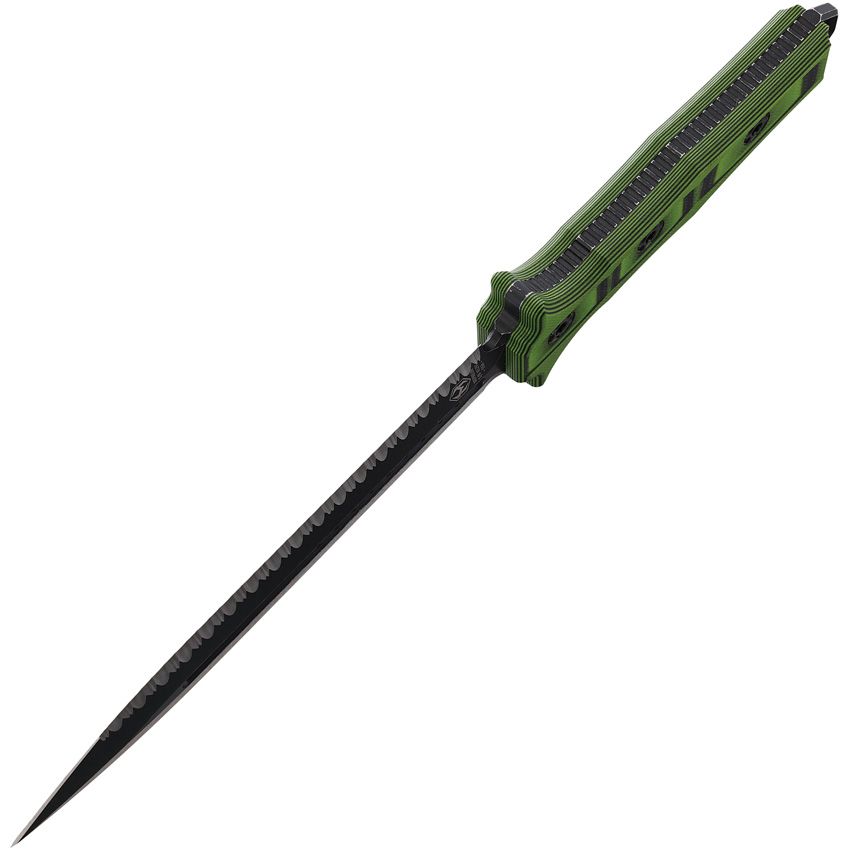 Heretic Knives -    Nephilim Fixed Blade Green/Black 2