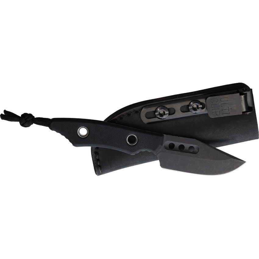 Heretic Knives - Kobold Bowie Battleworn Black - CPM Magnacut 6
