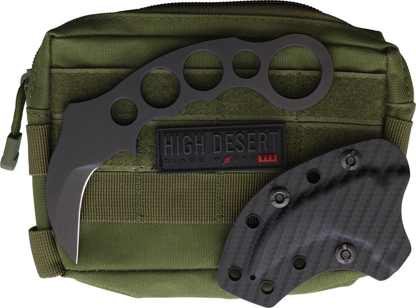 High Desert Blade Works TARANI AR15 KARAMBIT - Black 1