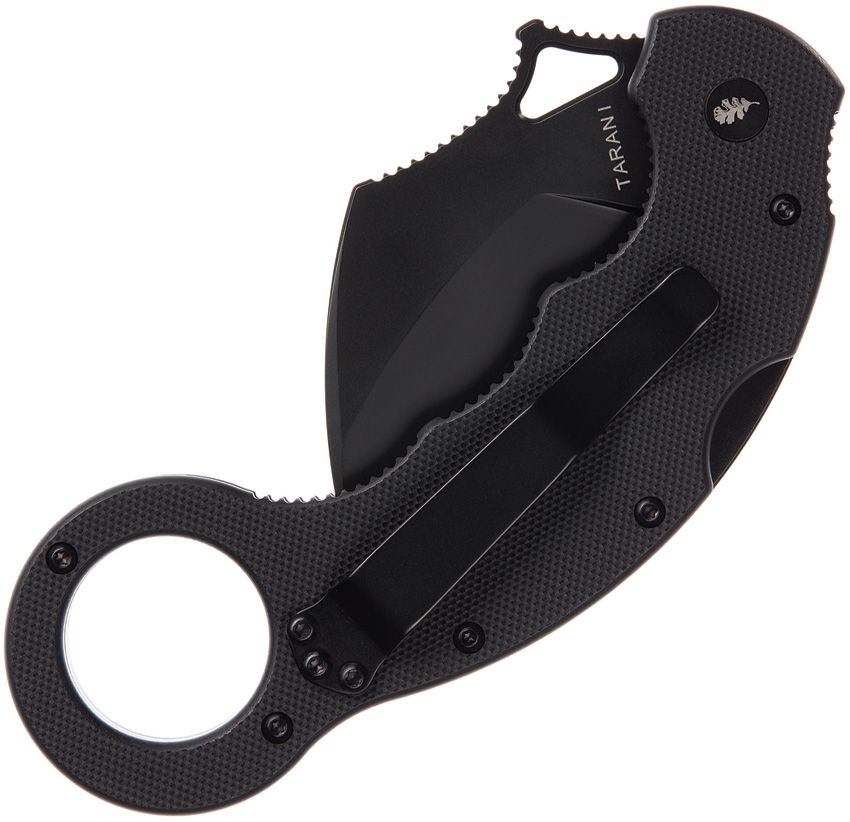 High Desert Blade Works TARANI Journeyman BRAMP Karambit ALL BLACK 2