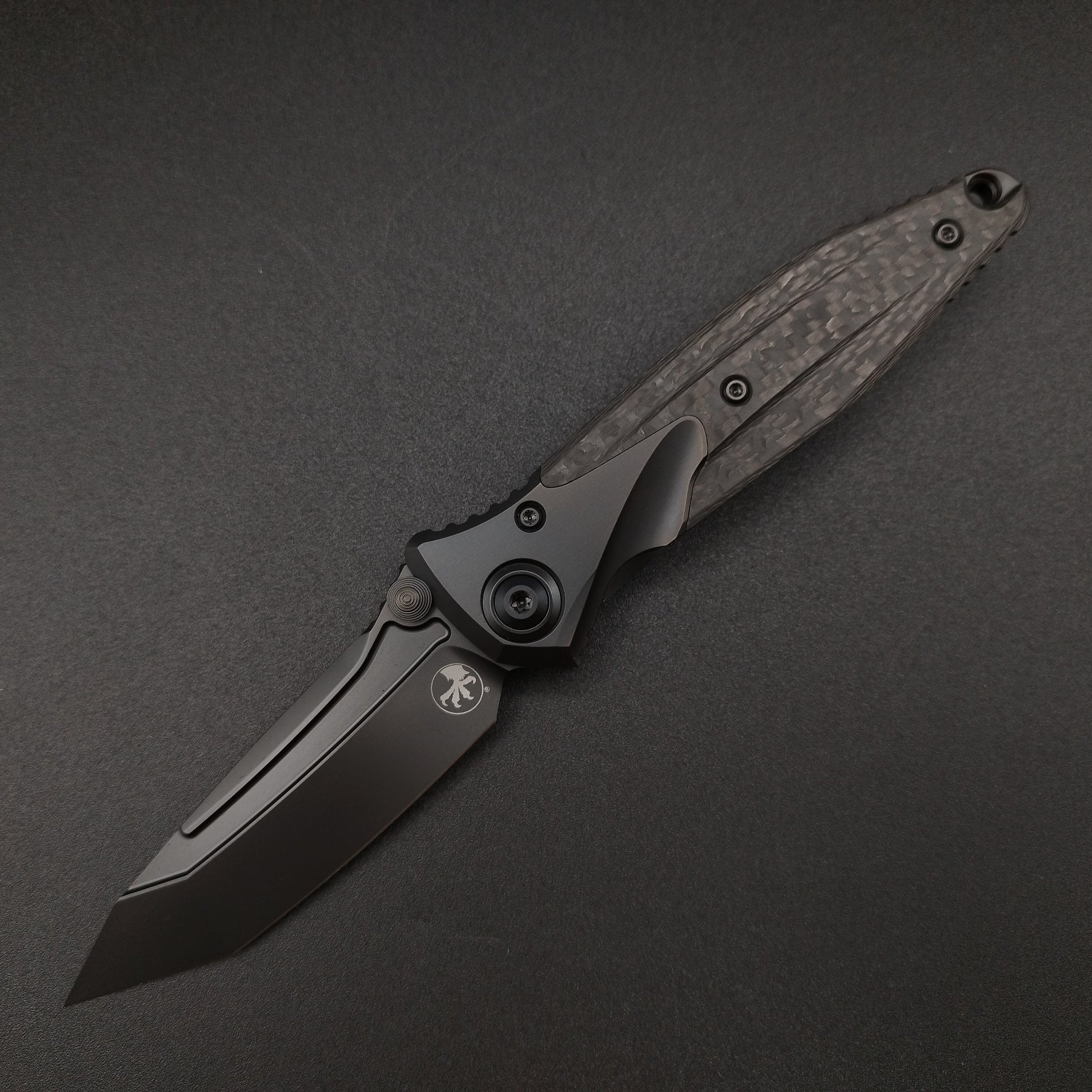 Microtech Knives Socom Bravo Tanto Titan Carbon Fiber Taschenmesser 1