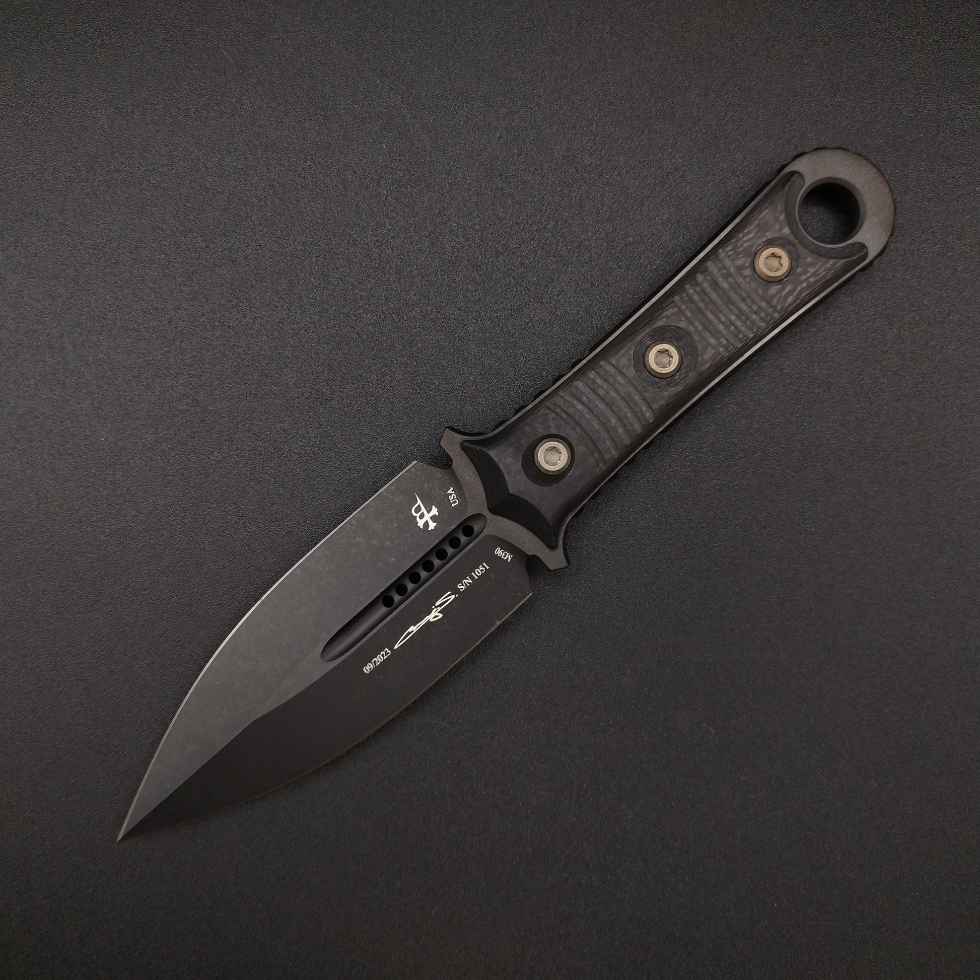 Microtech Knives SBD Dagger DLC CF 1