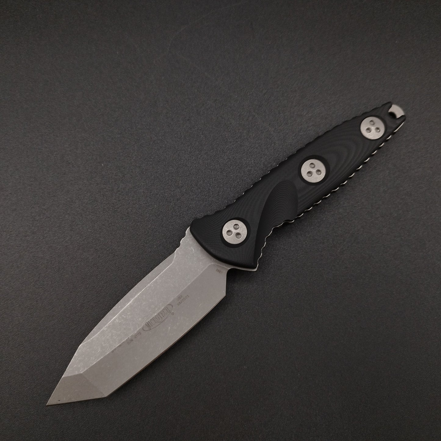 Microtech Knives Socom Alpha Mini T/E apocalyptic finish EDC Messer 1