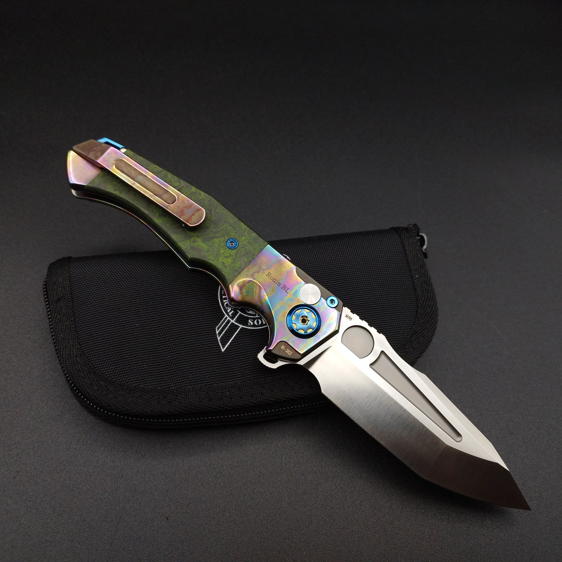 ADV Ronin Acid Rain Titan Green Carbon Fibre 2