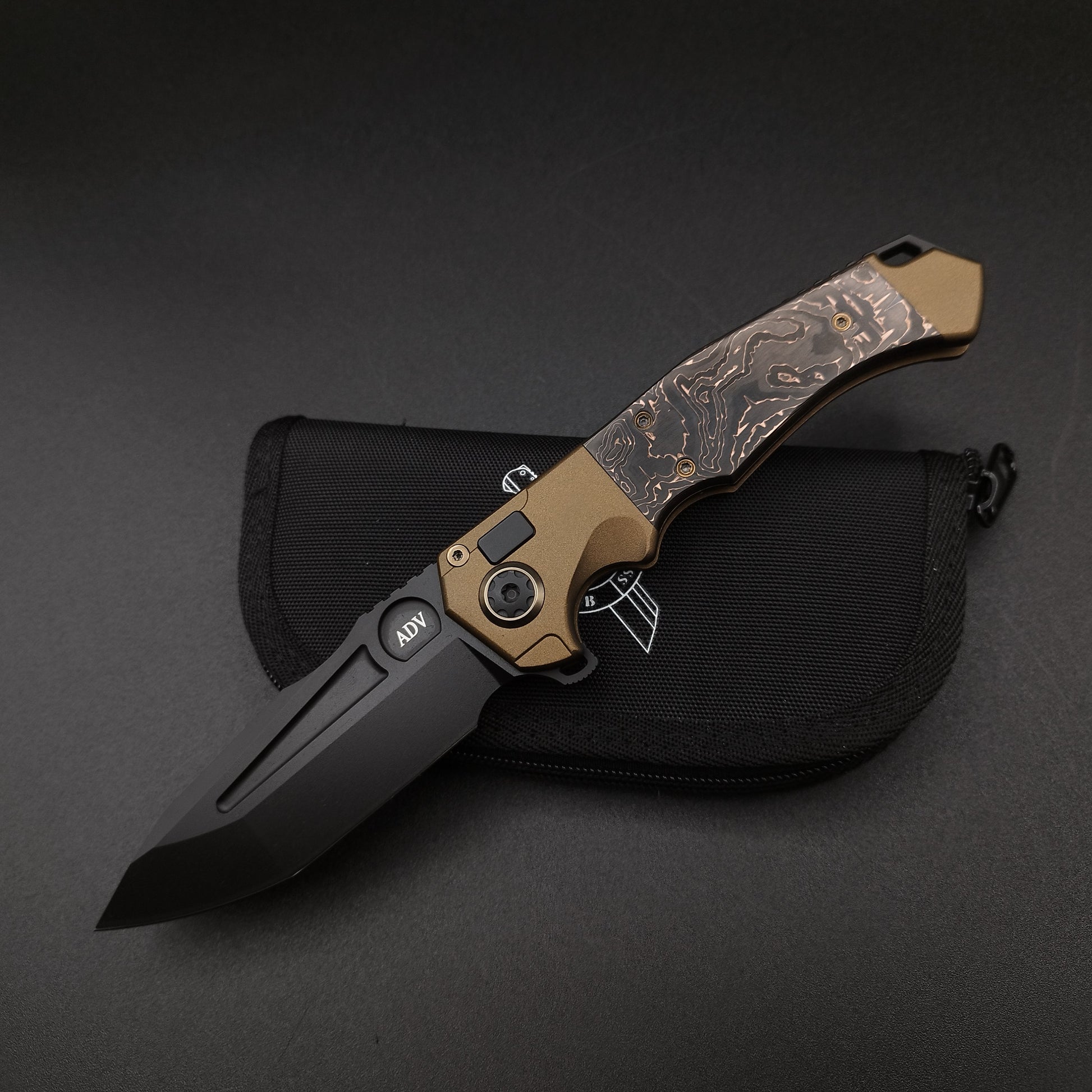 ADV Ronin Golden Titanium with Copper Carbon Fibre Inlay 1