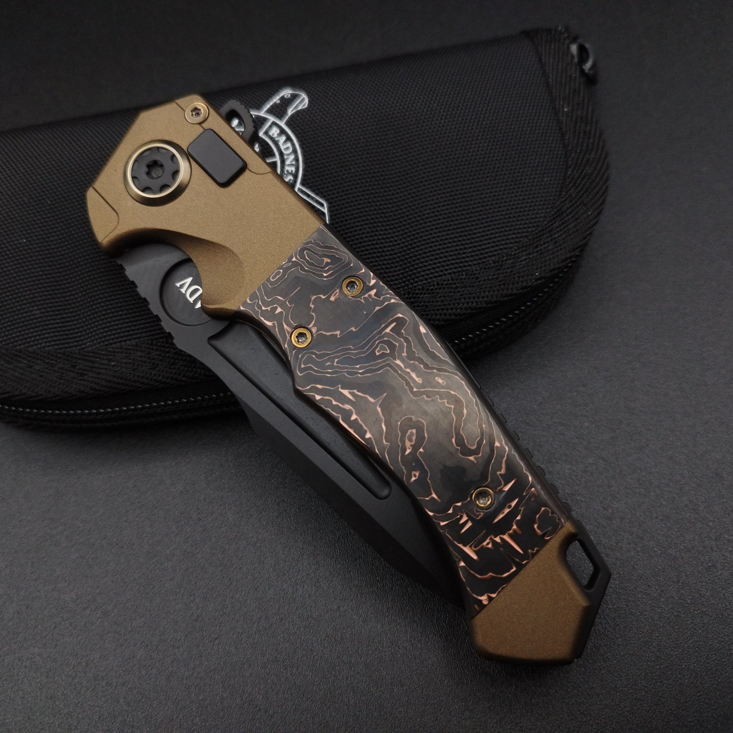 ADV Ronin Golden Titanium with Copper Carbon Fibre Inlay 3