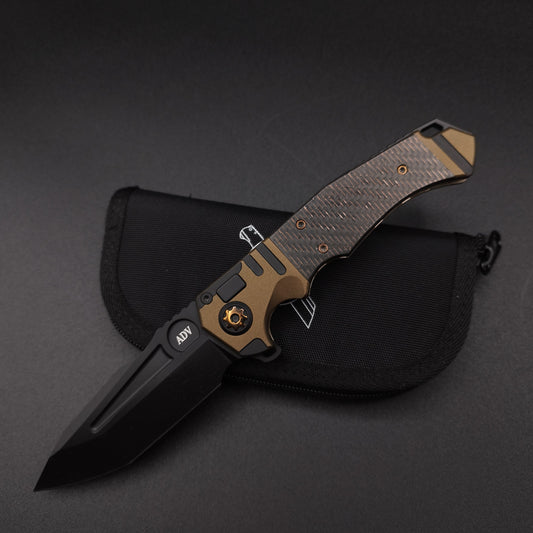 ADV Ronin Golden Titanium with Copper Carbon Fibre Inlay 1