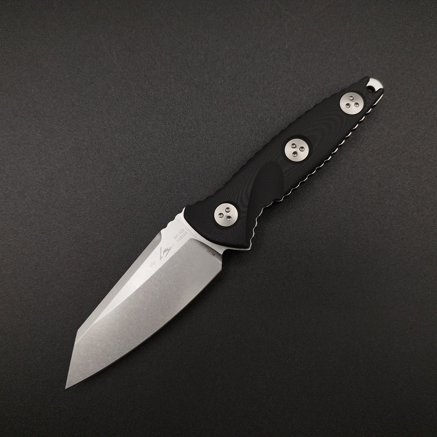 Microtech Knives Socom Alpha Mini Warcom stonewash 1