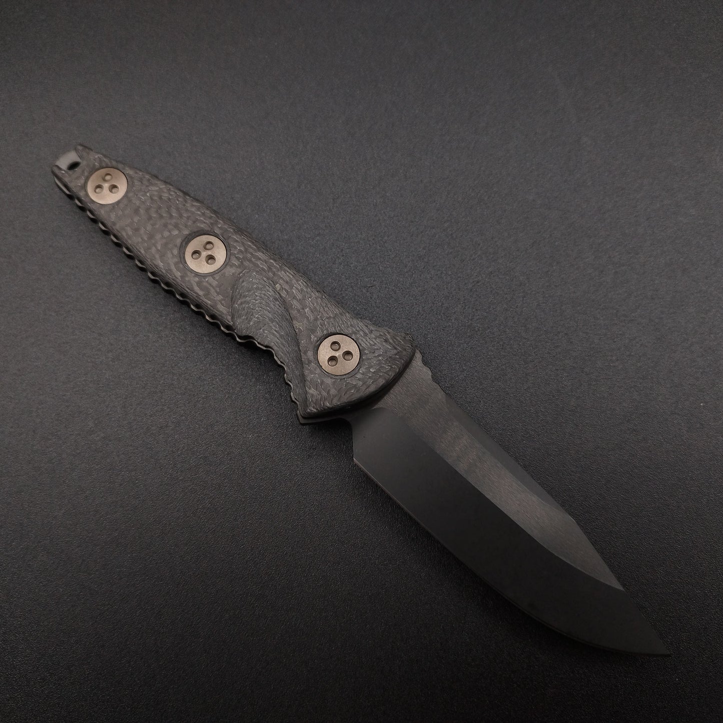 Microtech Knives Socom Alpha Mini S/E Black DLC CF 2