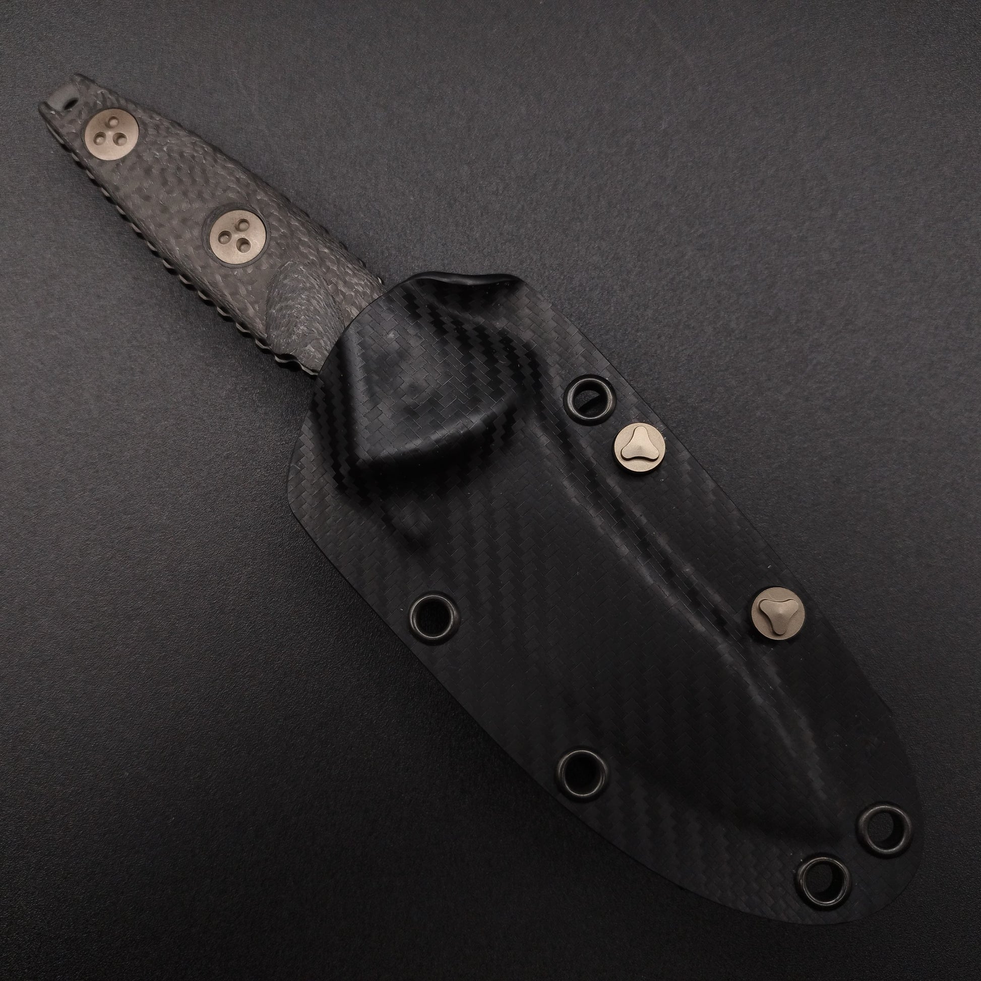 Microtech Knives Socom Alpha Mini S/E Black DLC CF 3