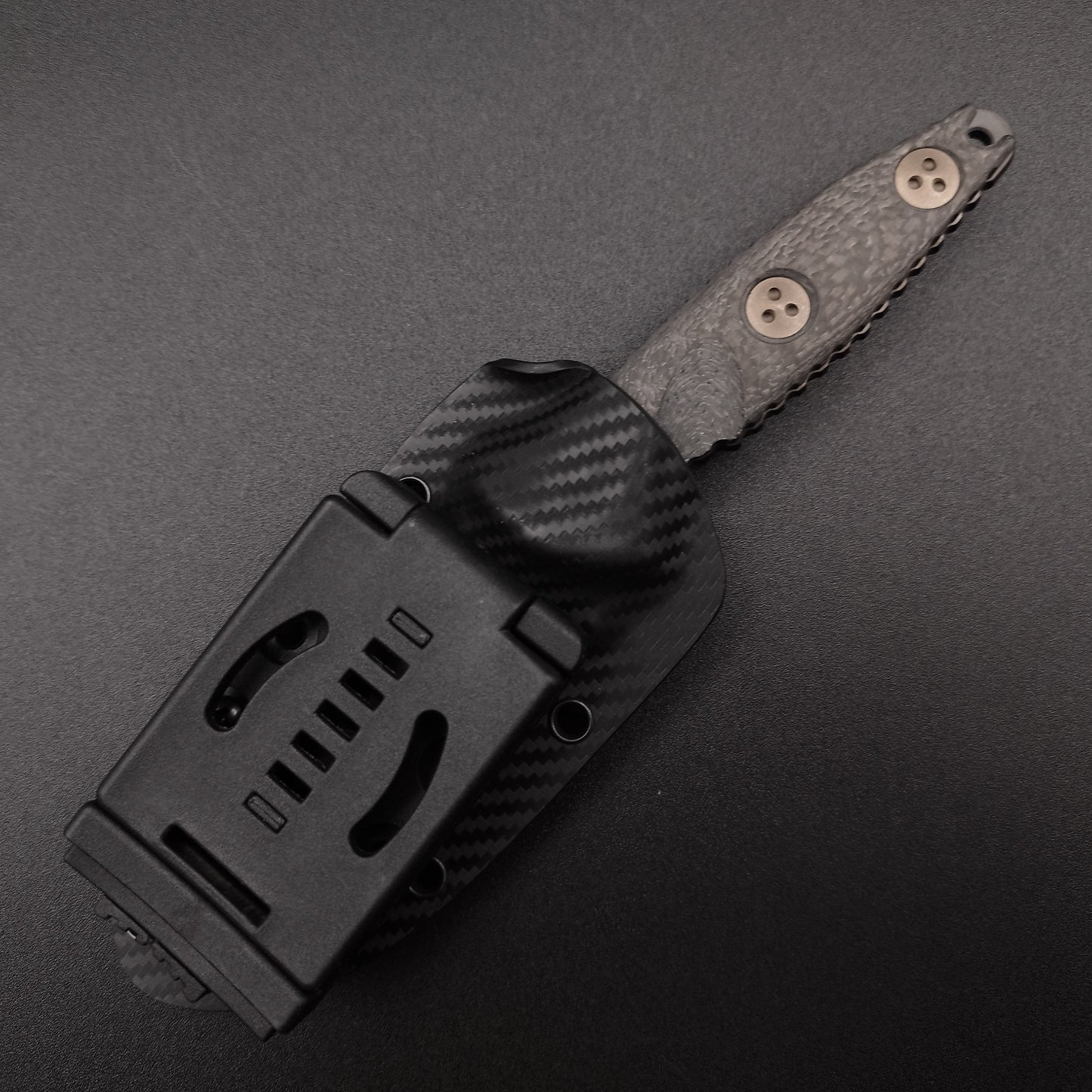 Microtech Knives Socom Alpha Mini S/E Black DLC CF 4