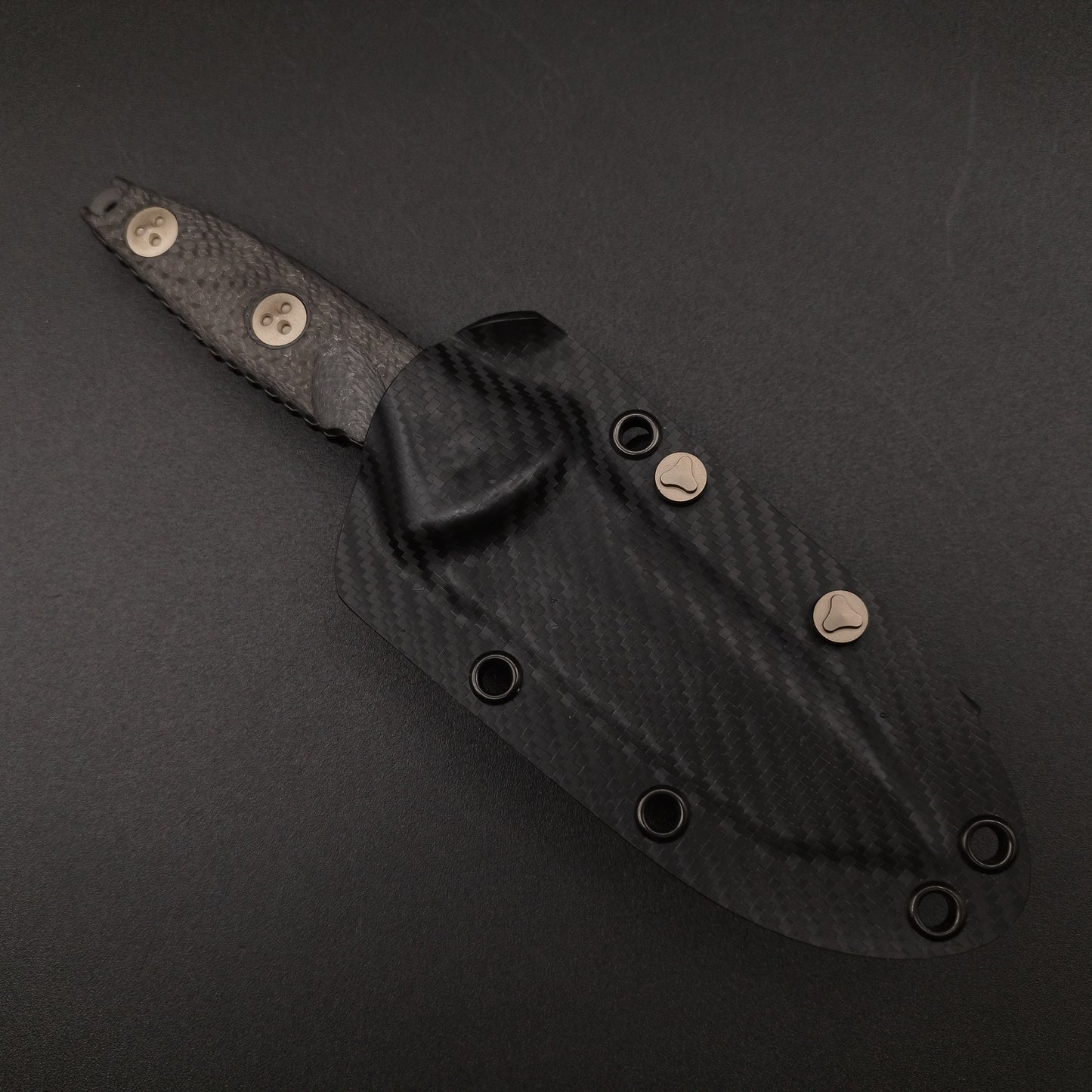 Microtech Knives Socom Alpha Mini T/E Black DLC CF 4