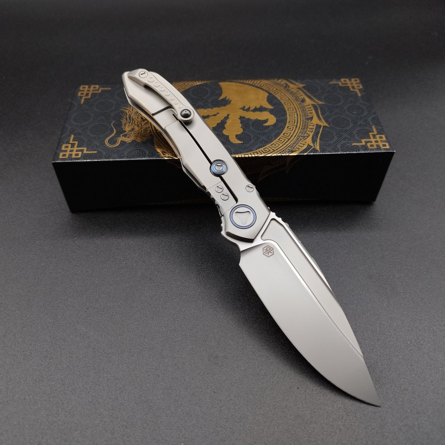 Microtech Knives Anax Framelock BB Ti 2