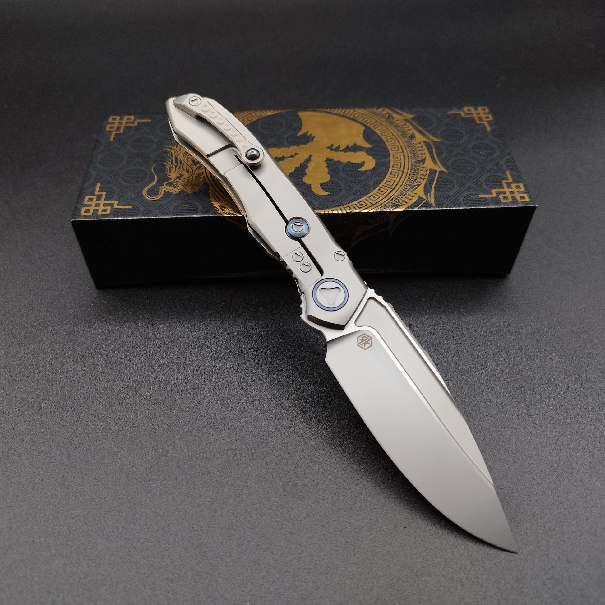 Microtech Knives Anax Framelock BB Ti 2