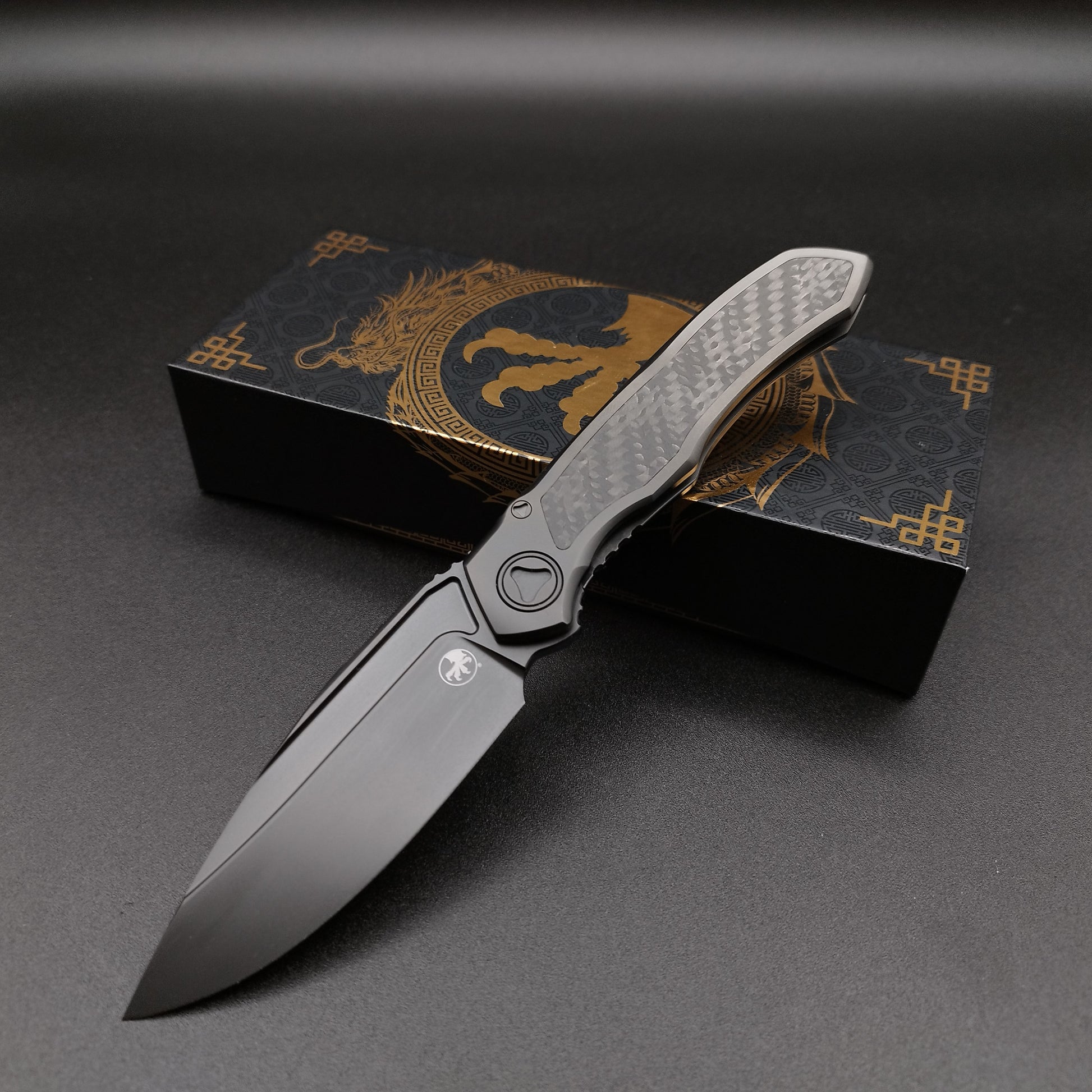 Microtech Knives Anax Framelock DLC Ti 1