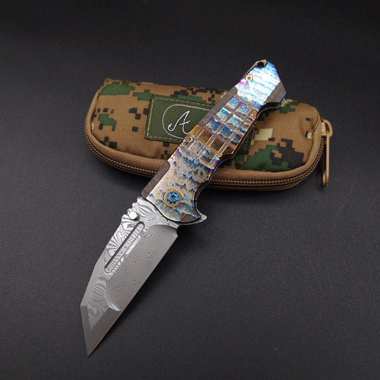 ADV Invader Custom, Acid Rain fragged, Damascus Blade 1