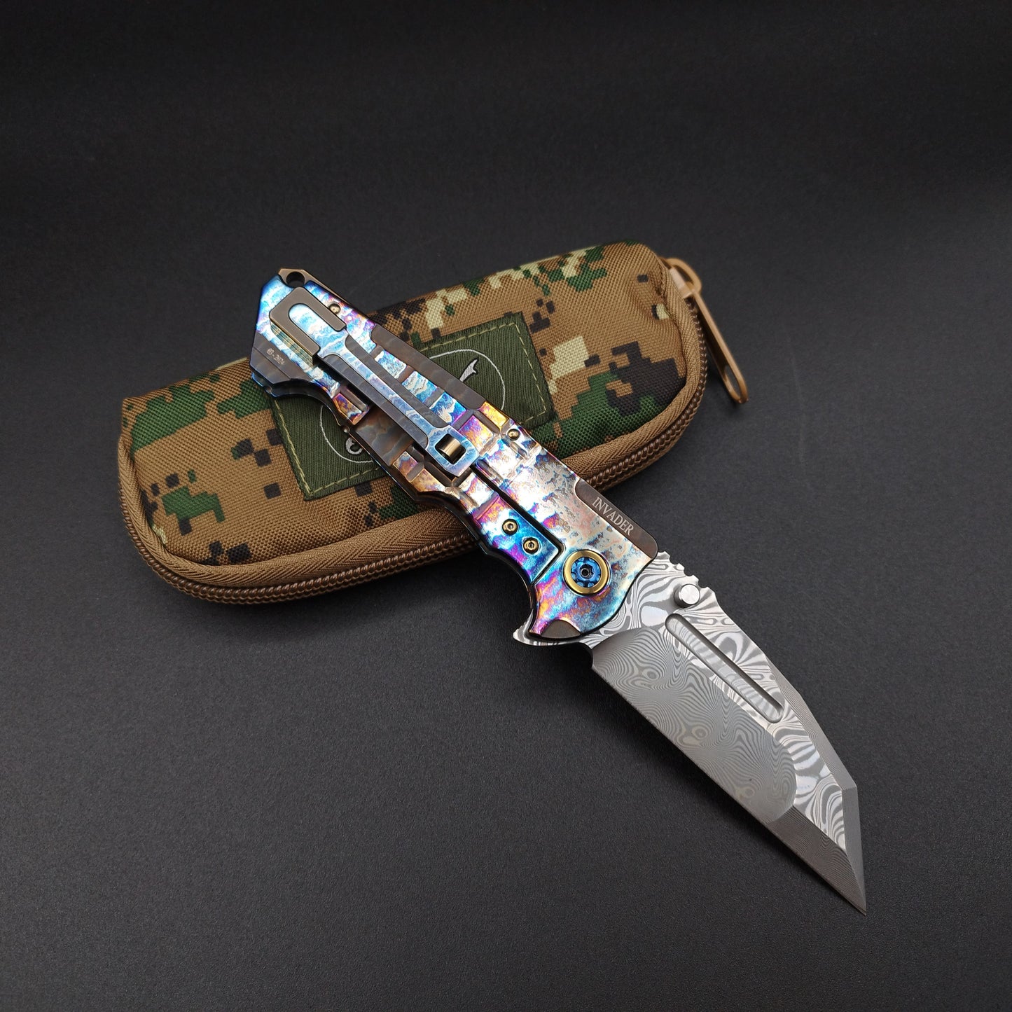 ADV Invader Custom, Acid Rain fragged, Damascus Blade 2