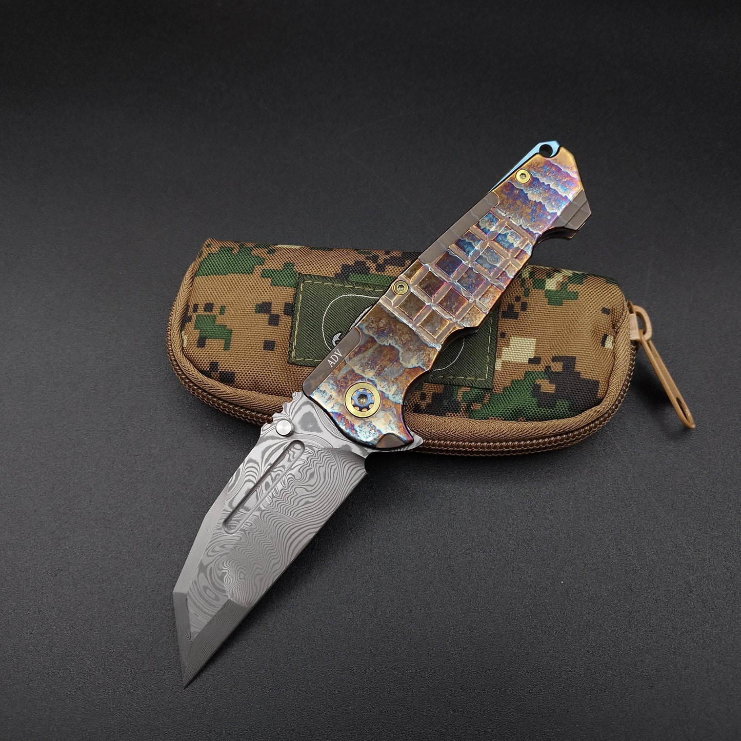 ADV Invader Custom, Acid Rain fragged, Damascus Blade 1