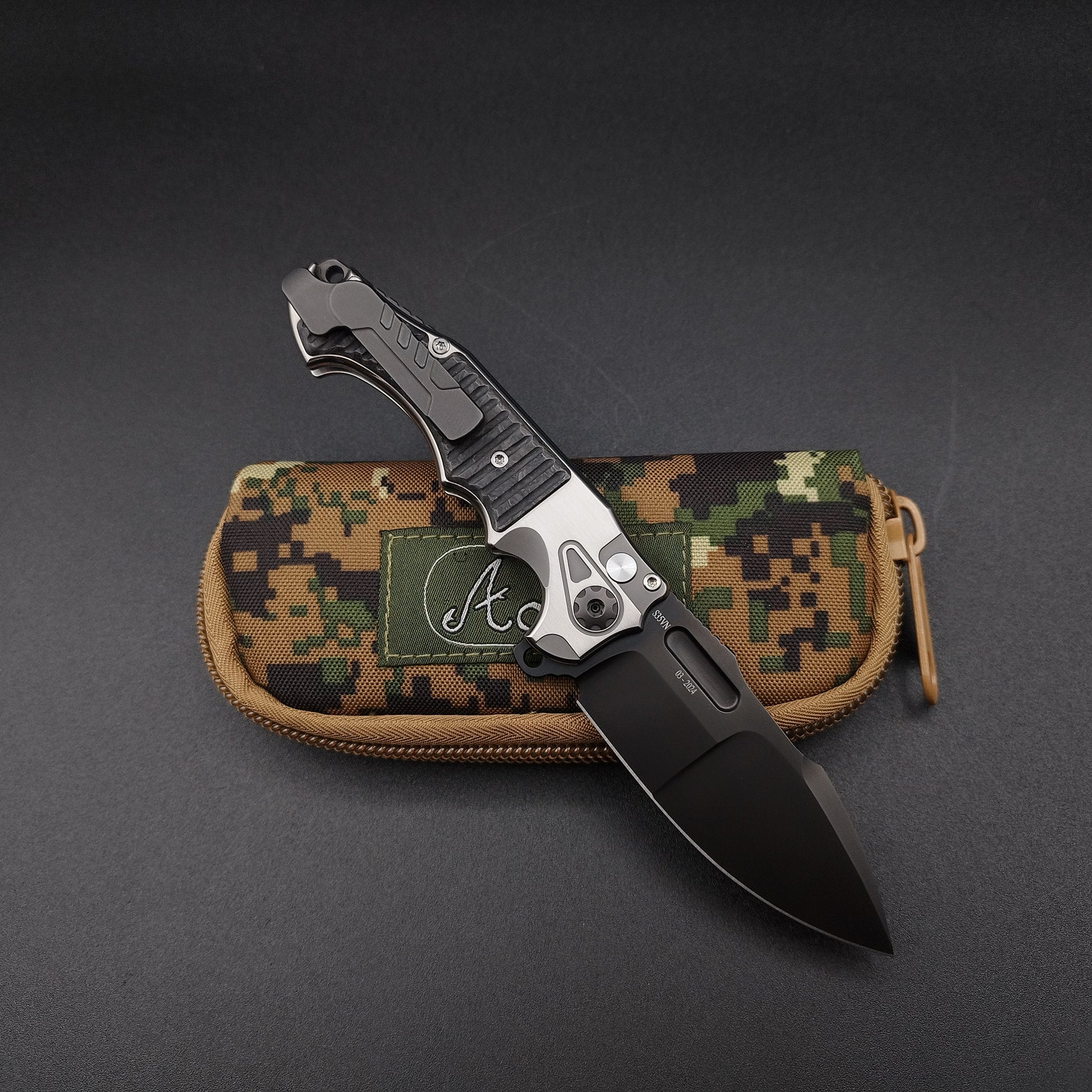 ADV Mini Pitboss 3 Titanium Carbon CPM-S35VN 2