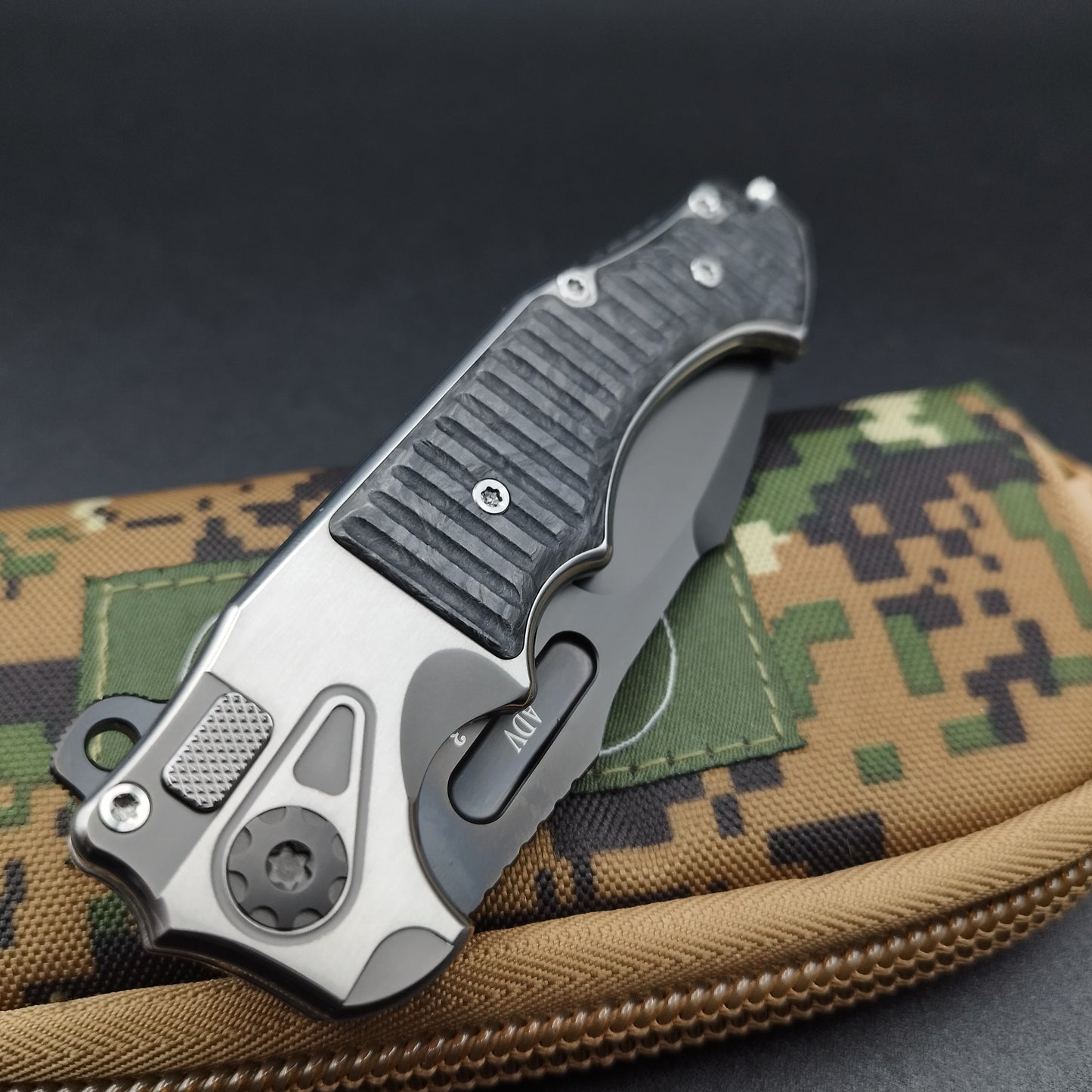 ADV Mini Pitboss 3 Titanium Carbon CPM-S35VN 5