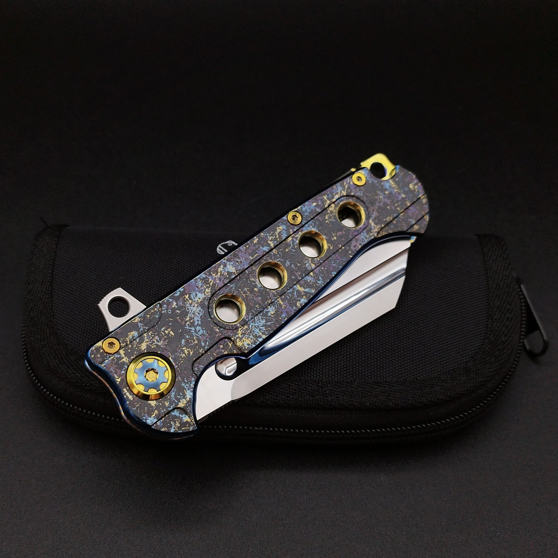 ADV Butcher Titanium Dazzle Finish, Laser Art 3