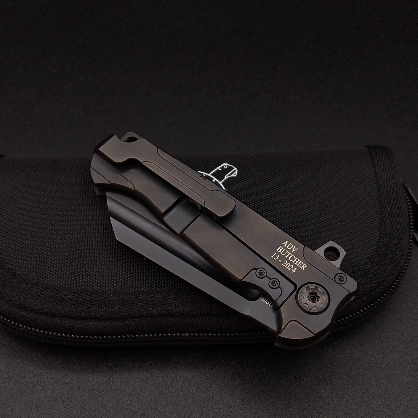 ADV Mini Butcher Titanium All Black 4