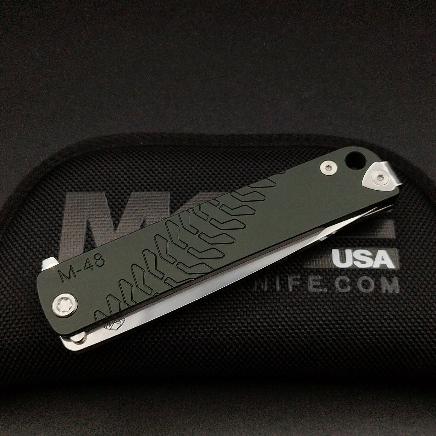Medford M-48 Framelock, Green Aluminum 3