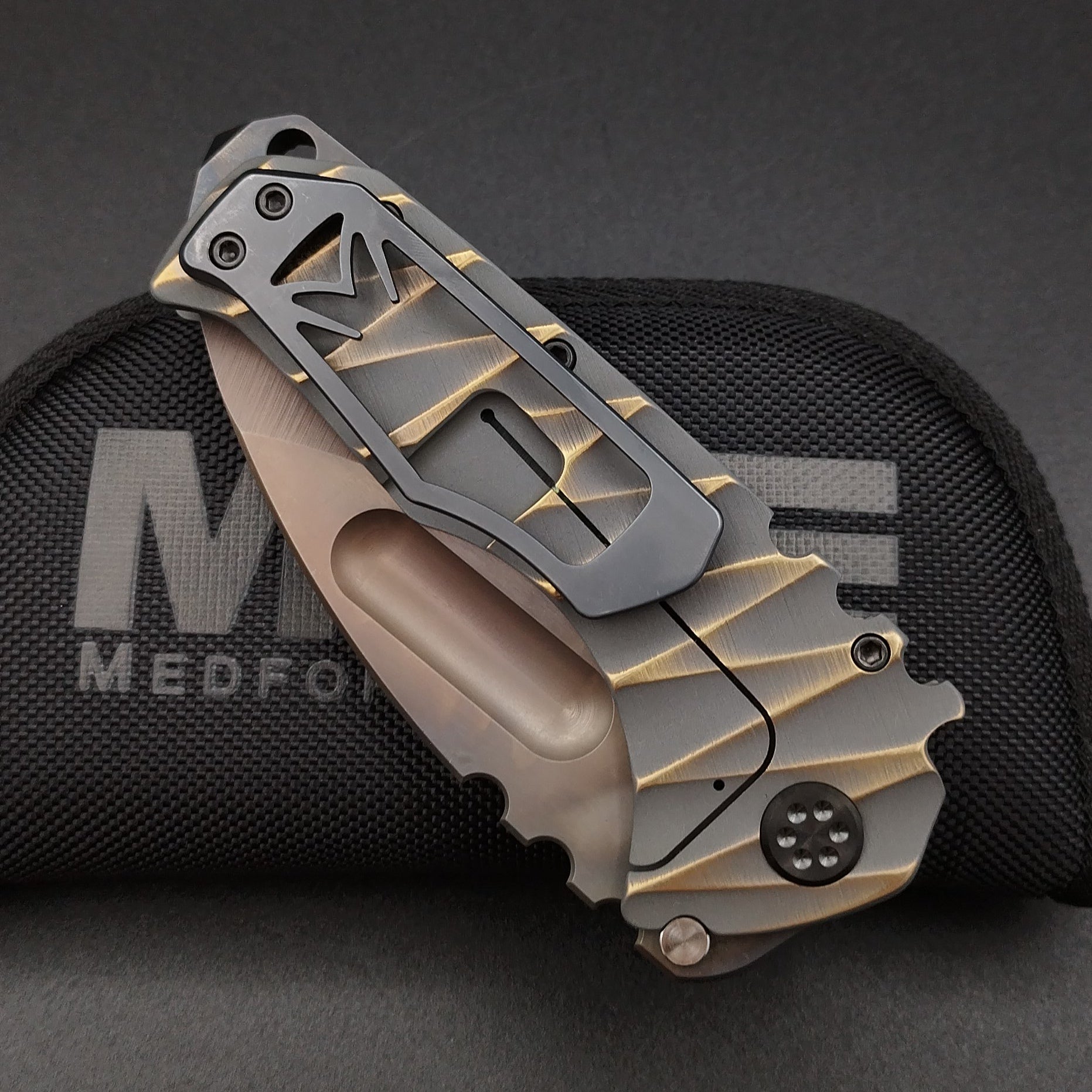 Medford Praetorian Ti, Vulcan Blade, Bronze Lightning 6