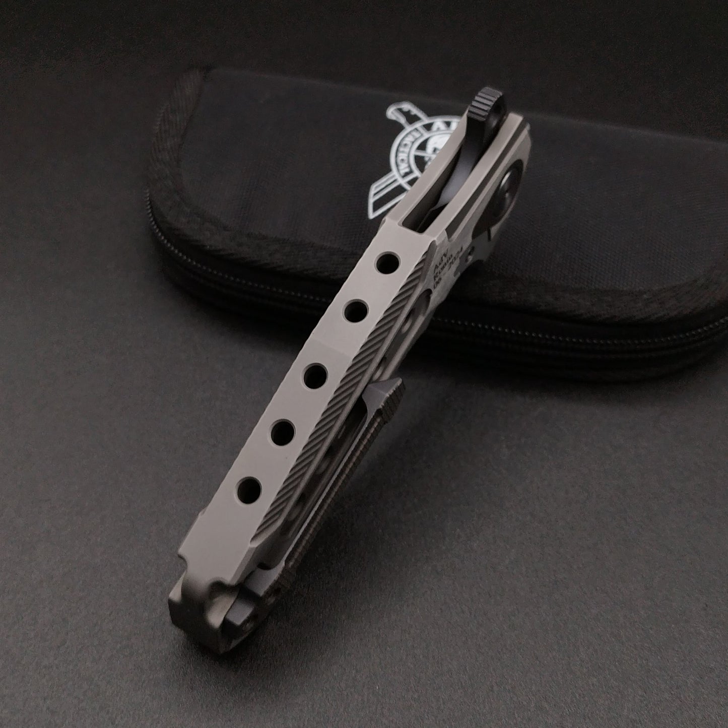 ADV Ronin Integral Satin, Black Carbon Fiber, Grey Blade 5