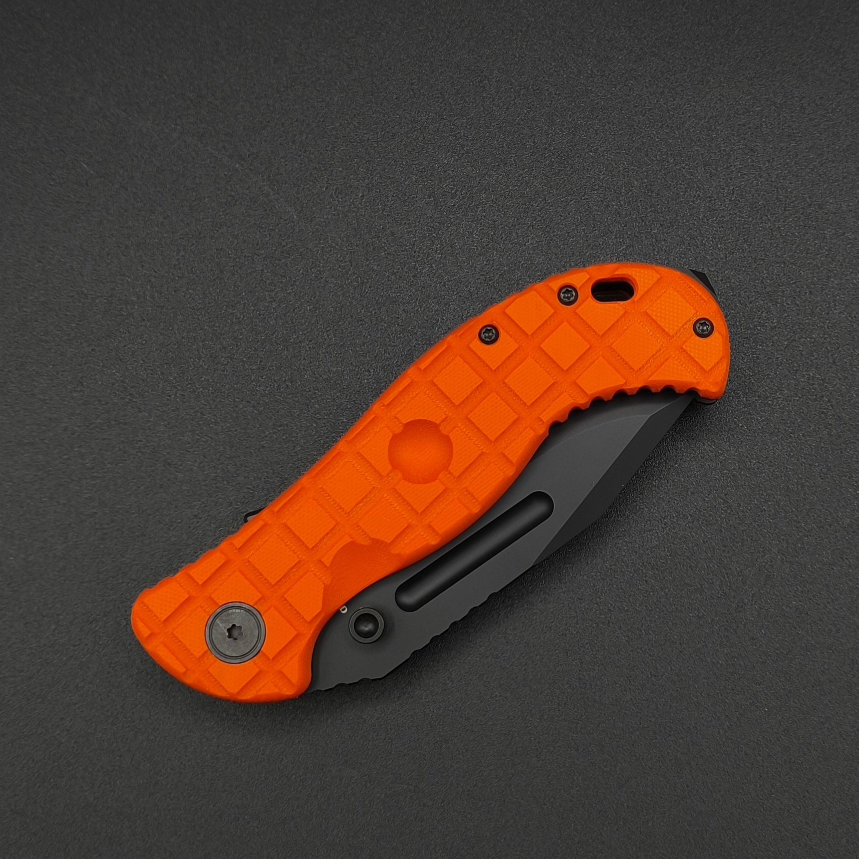Halfbreed Blades LBF-01 Large Bush Folder Gen-2 Hi-Viz Orange 3