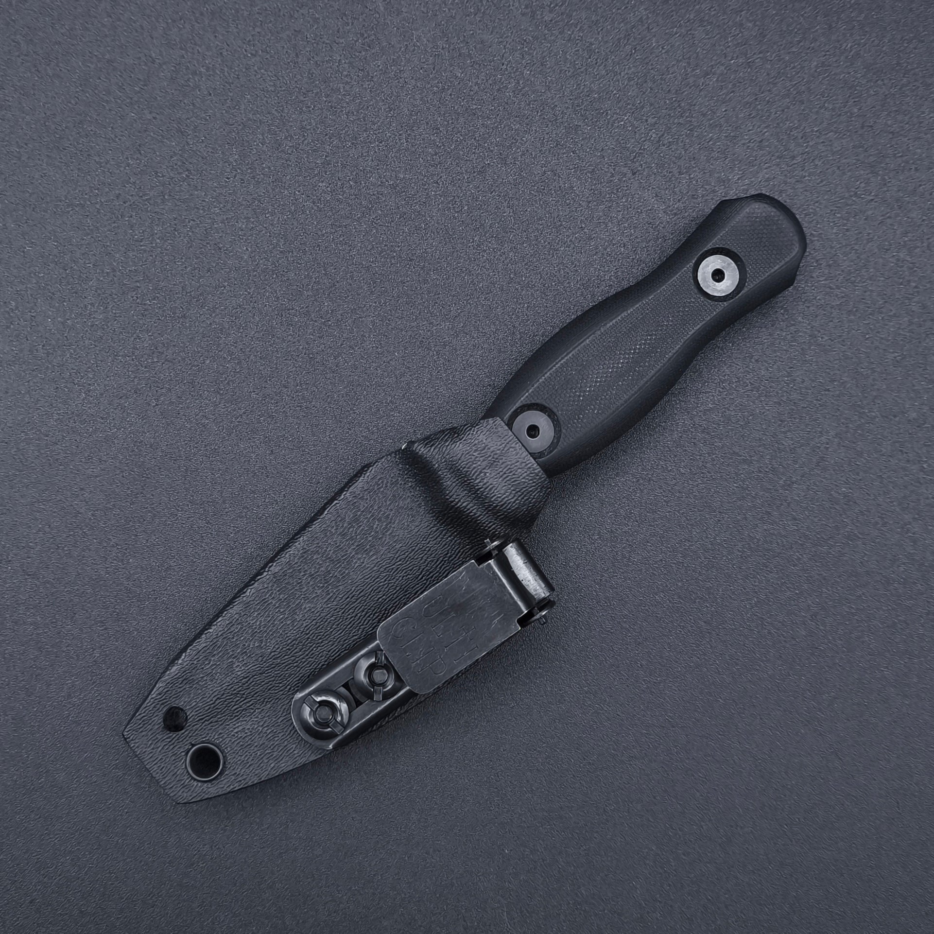 Half Face Blades Pulse Checker Black G10, Acid Splash 5