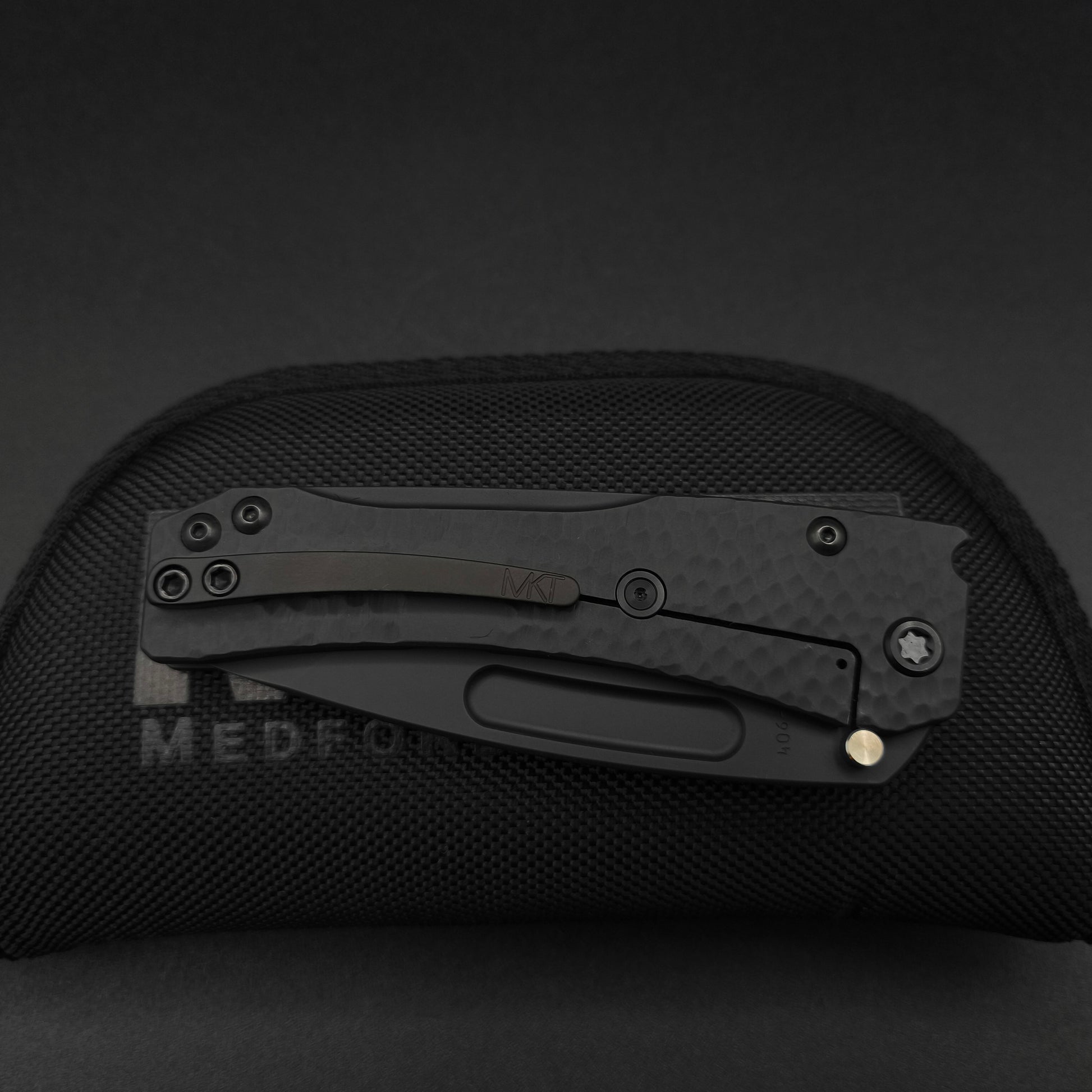 Medford Slim Midi DLC Tanto, Black DLC Cobblestone 4