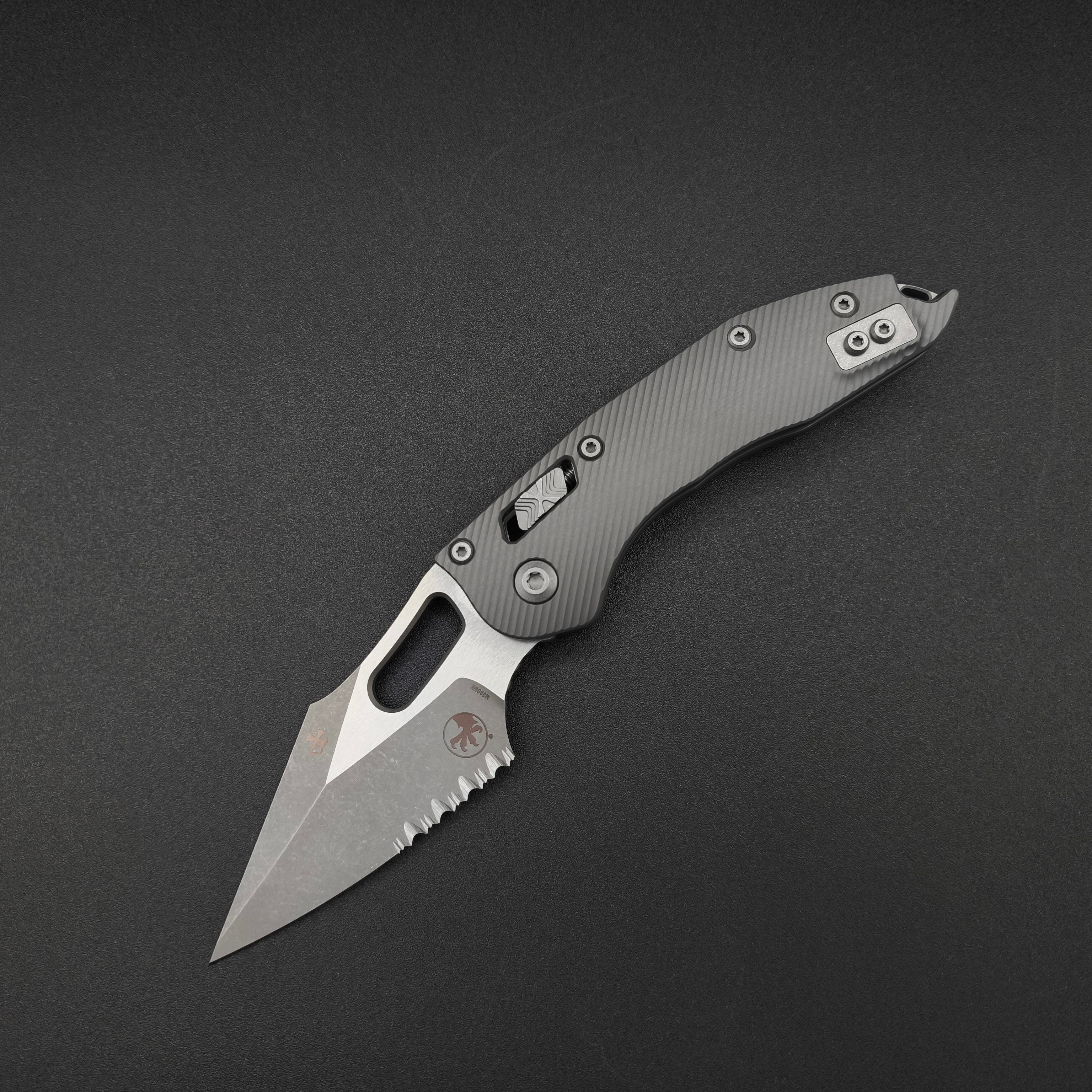 Microtech Stitch S/E Ram Lok PS Apo Natural clear - tactical pocket ...