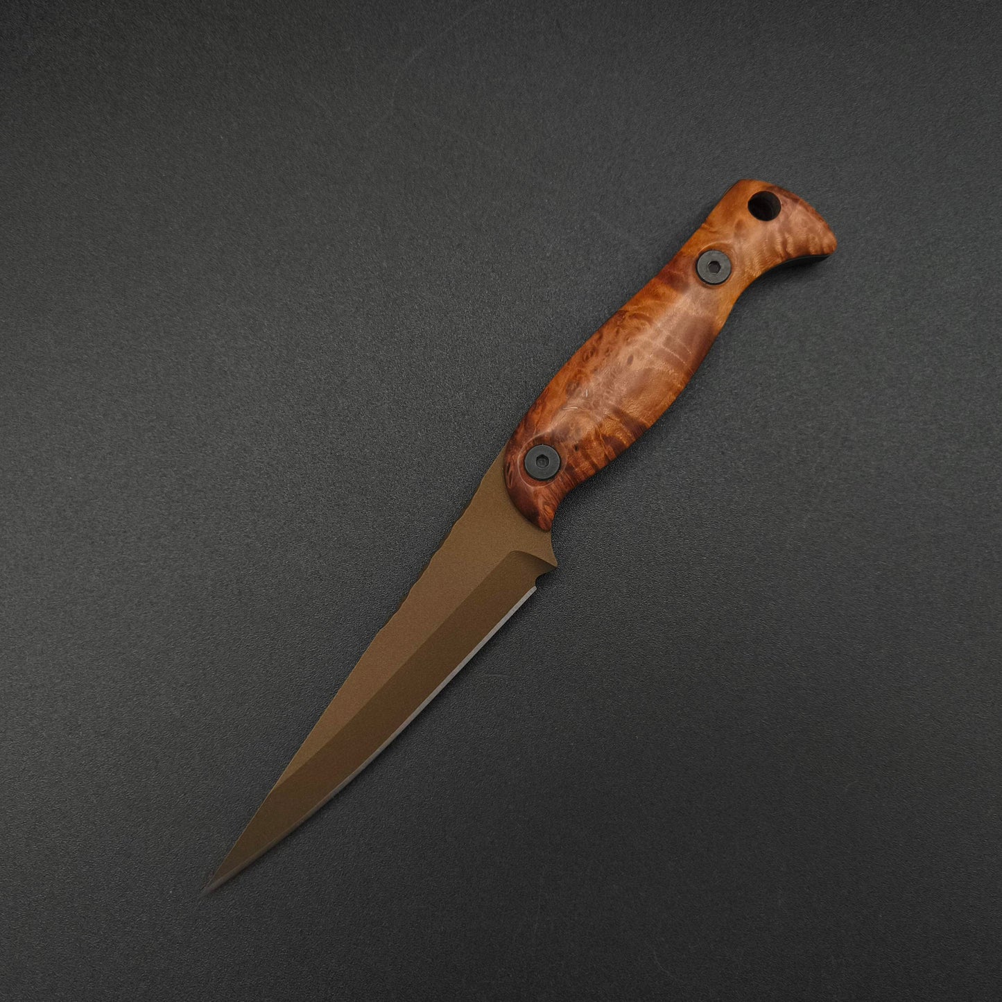 Half Face Blades Congressman Redwood Burl Midnight Bronze 2