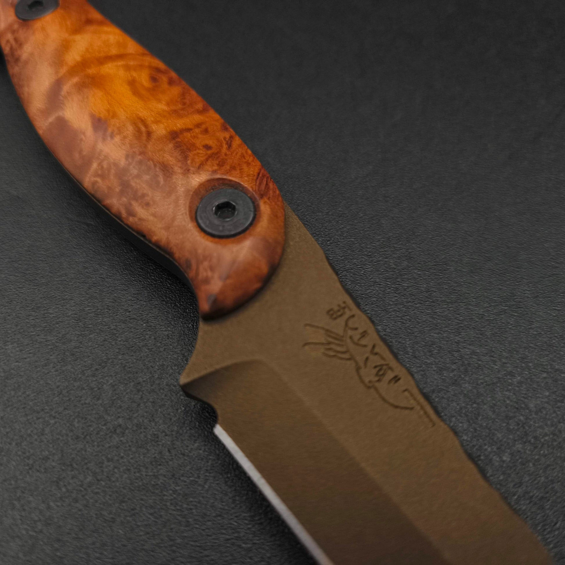 Half Face Blades Congressman Redwood Burl Midnight Bronze 4