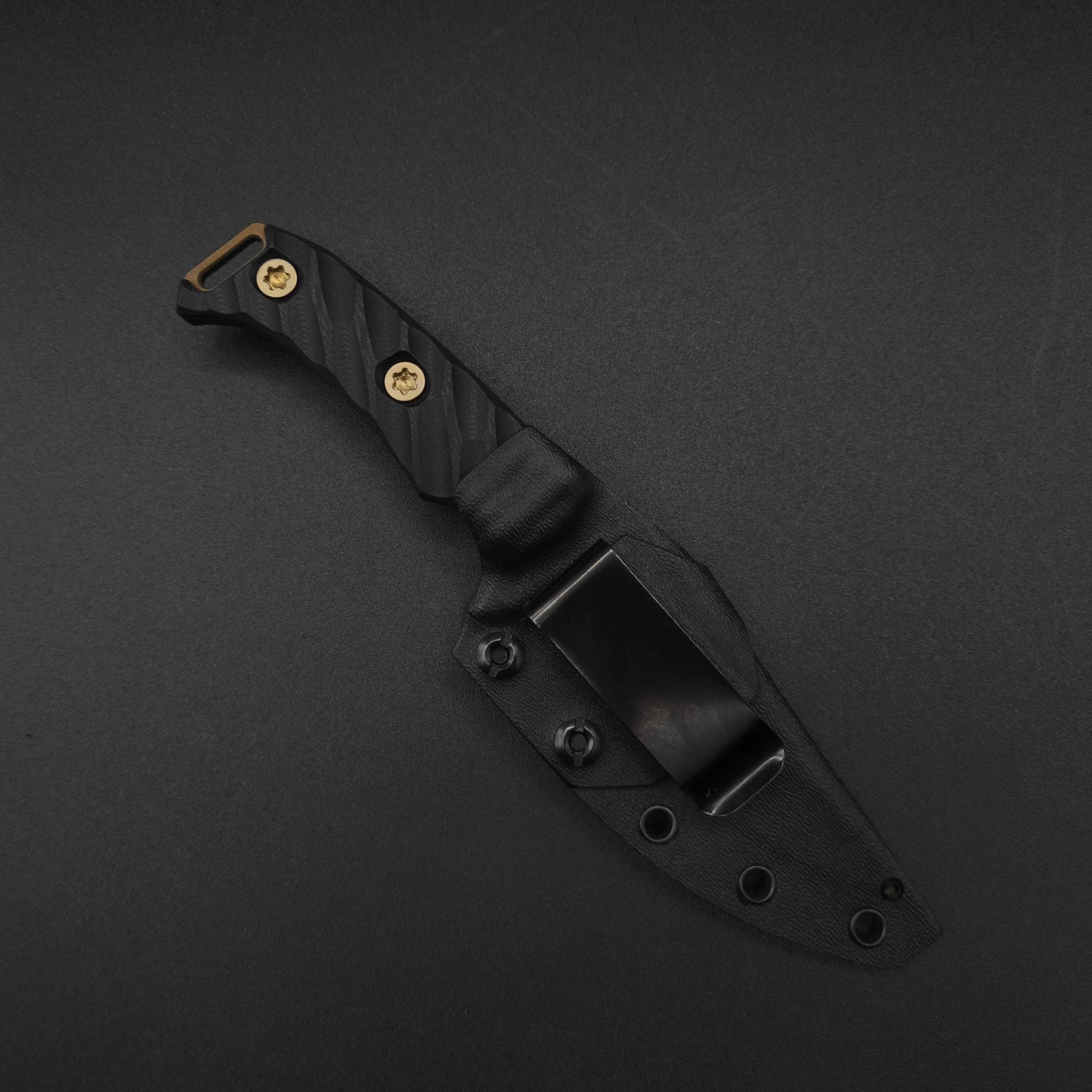 Half Face Blades Tosahwi Black G10 Midnight Bronze Cerakote 5