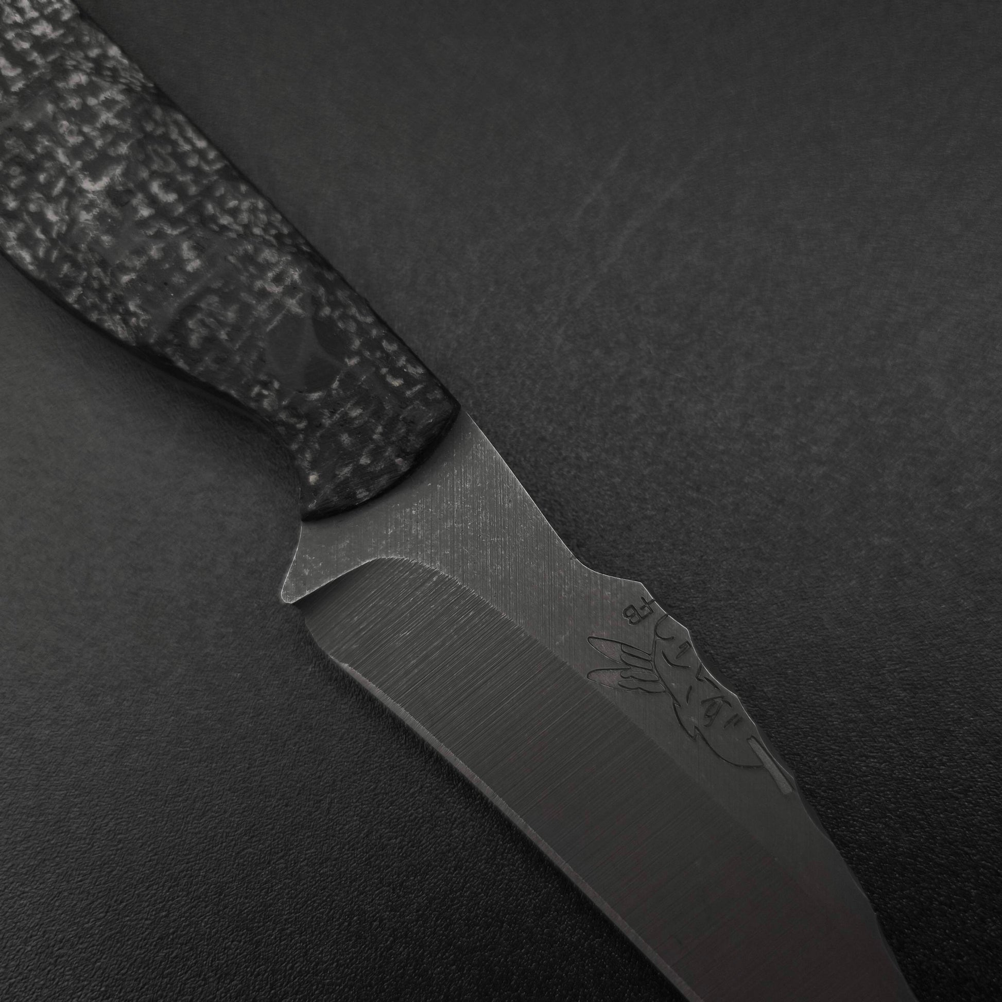 Half Face Blades Gula Gula Black Canvas Micarta and Rubber 3