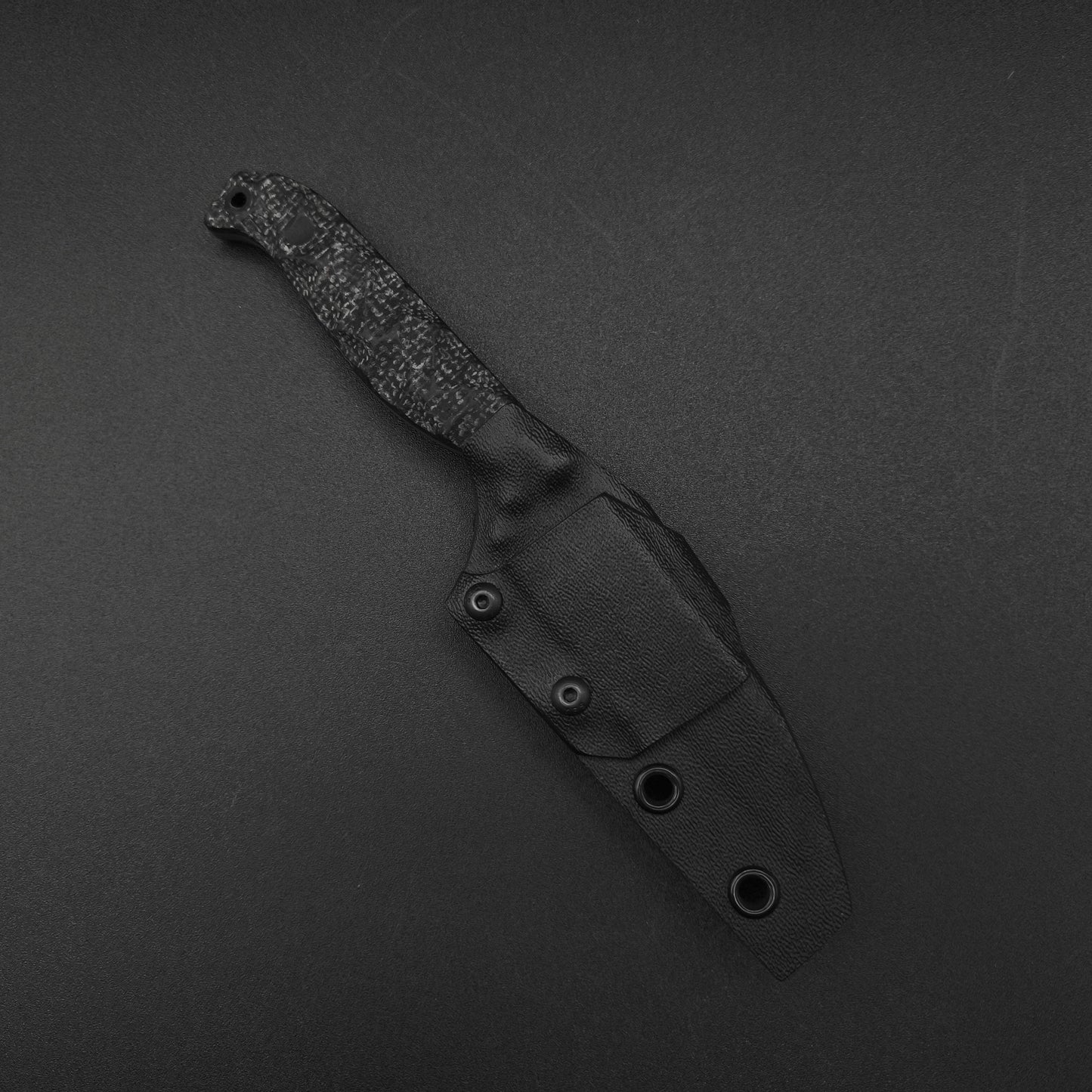 Half Face Blades Gula Gula Black Canvas Micarta and Rubber 5