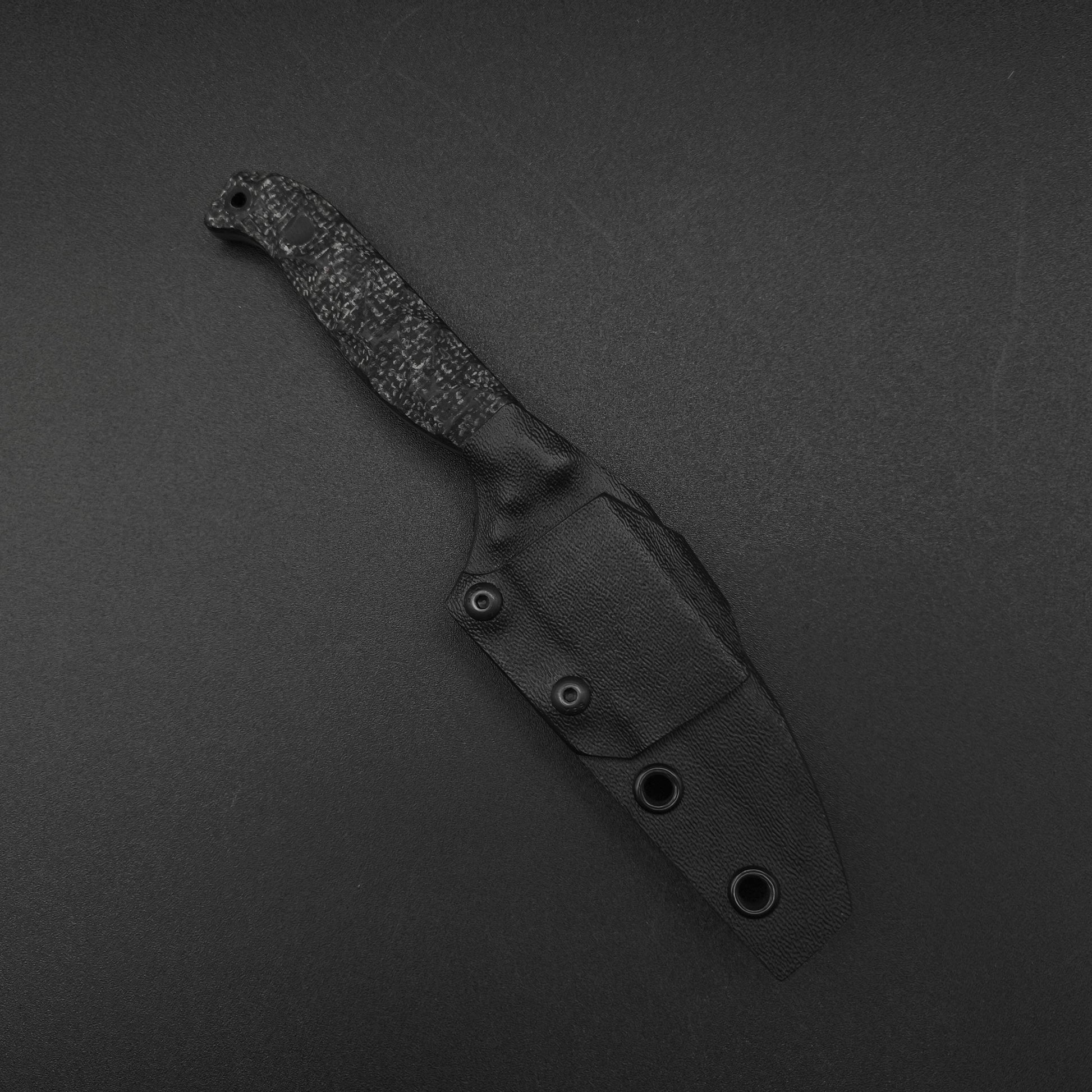 Half Face Blades Gula Gula Black Canvas Micarta and Rubber 5