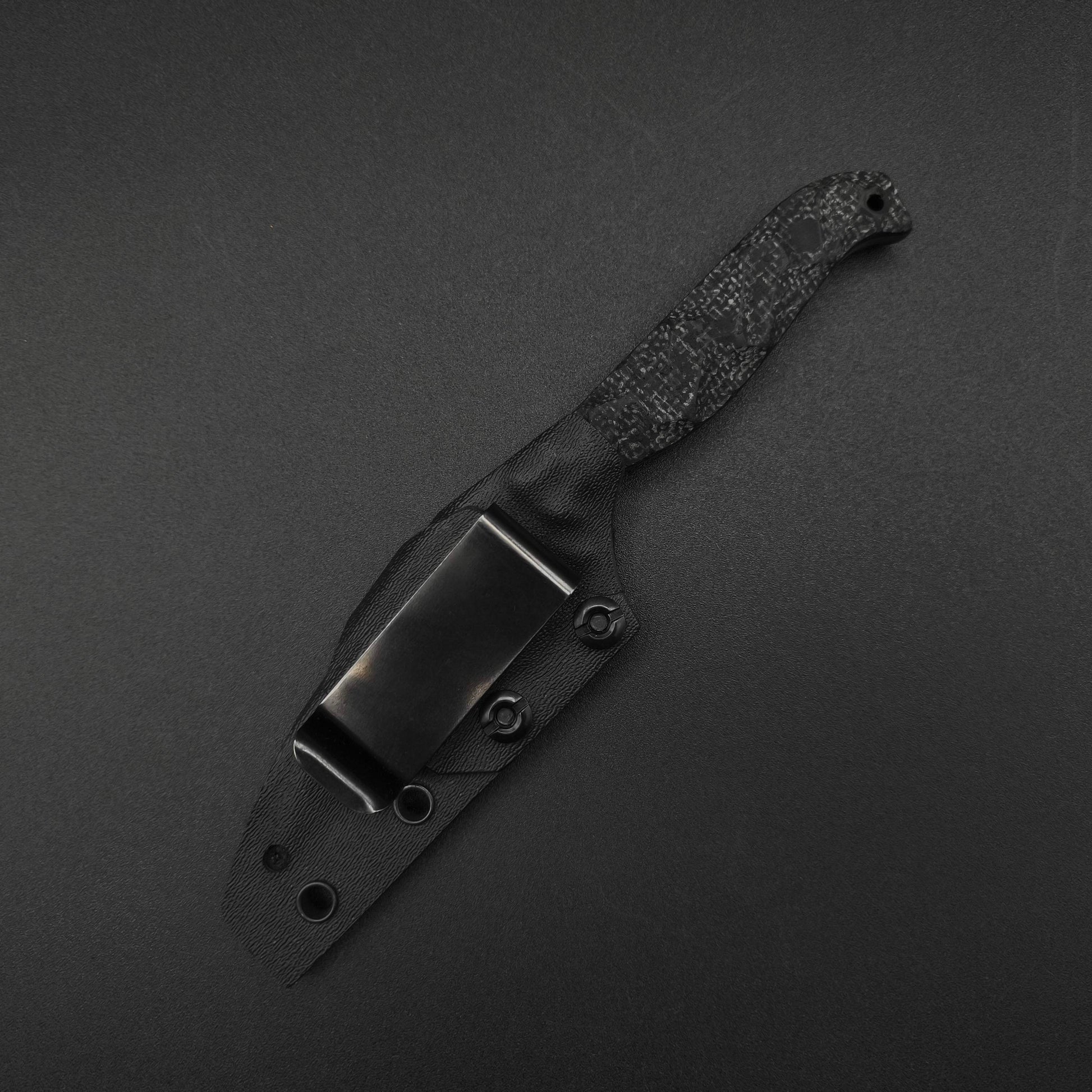 Half Face Blades Gula Gula Black Canvas Micarta and Rubber 6