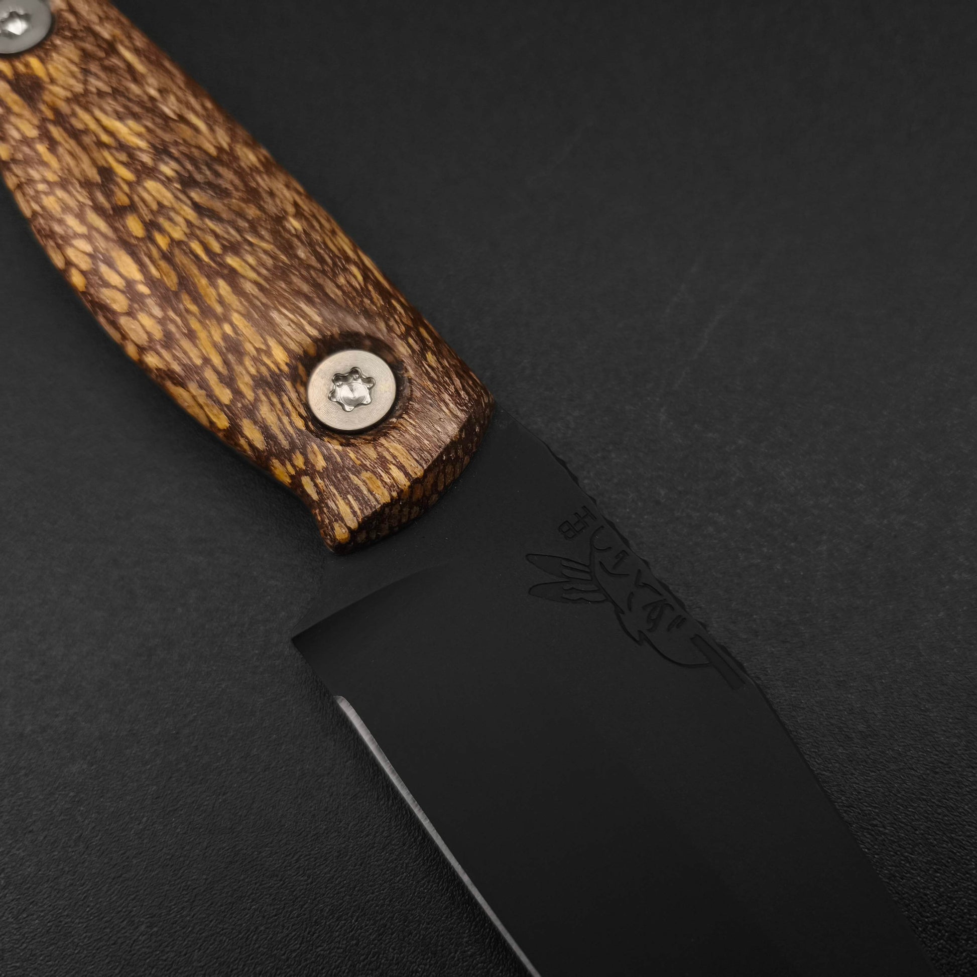 Half Face Blades Crow Scalper Guava, Armor Black Cerakote 3