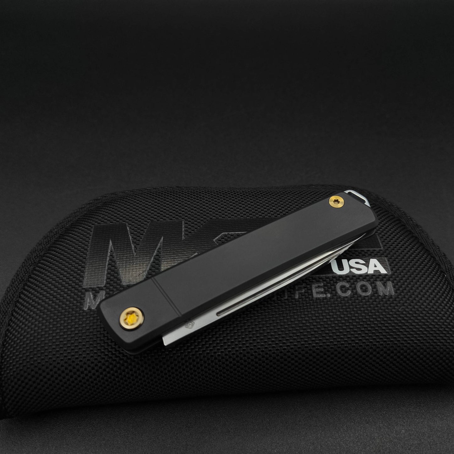 Medford Gentleman Jack, Tumbled Tanto, DLC Handle 3