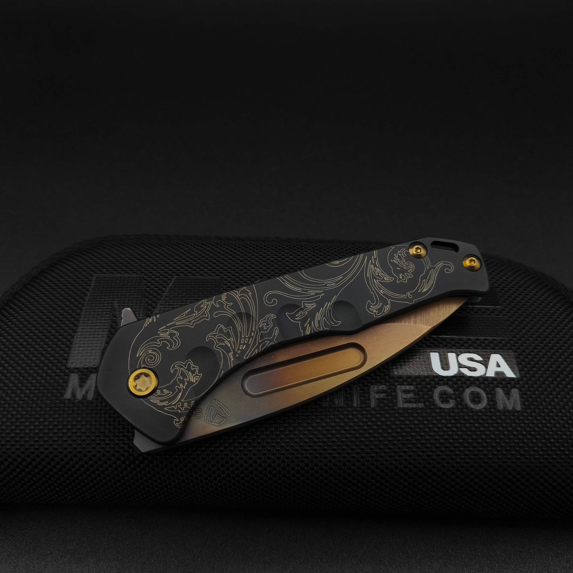 Medford Praetorian Slim Flipper Vulcan DP, Bronze Filigree 4